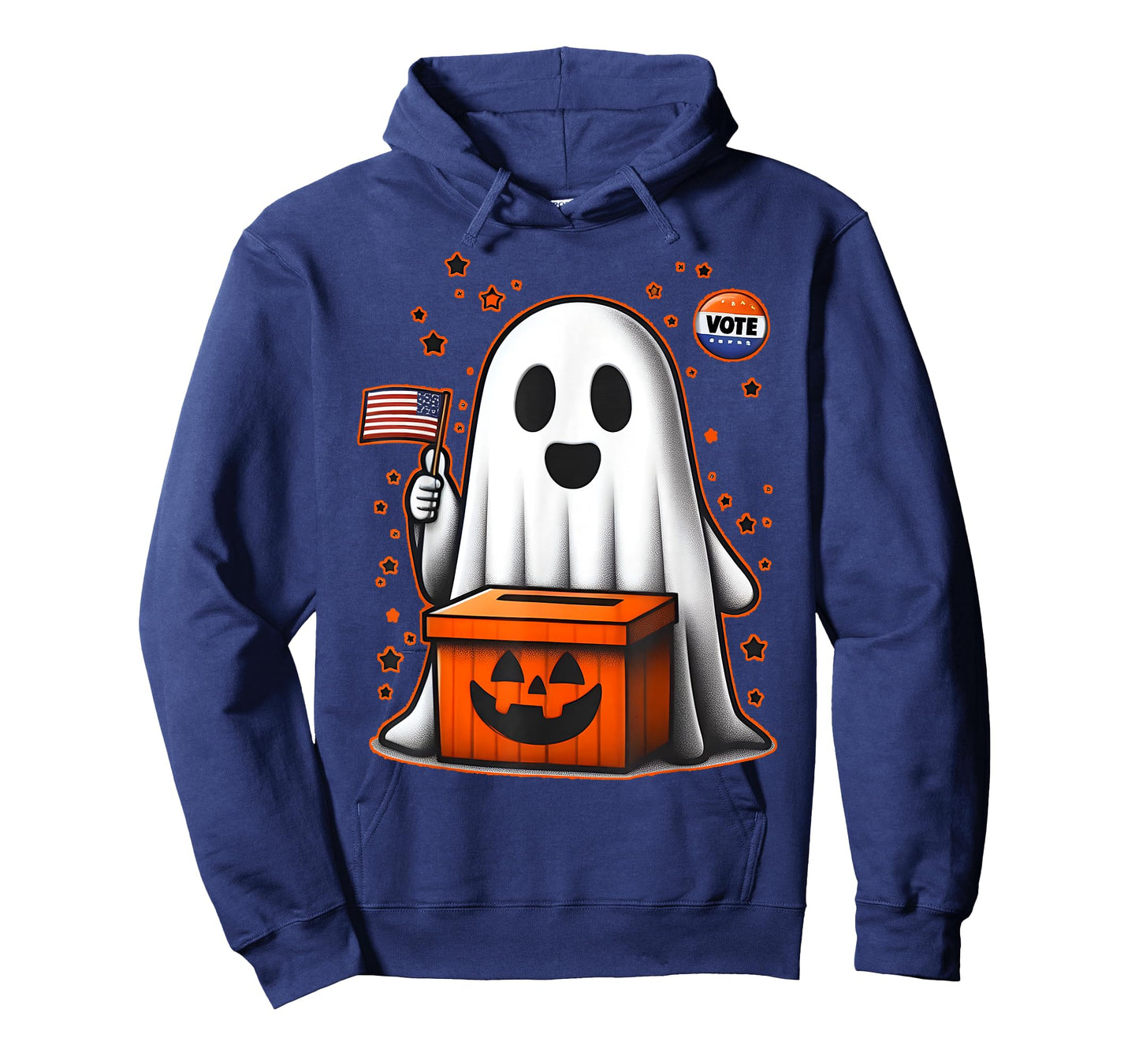 Vote Halloween Ghost Spooky Election Political Kids Adults T-Shirt