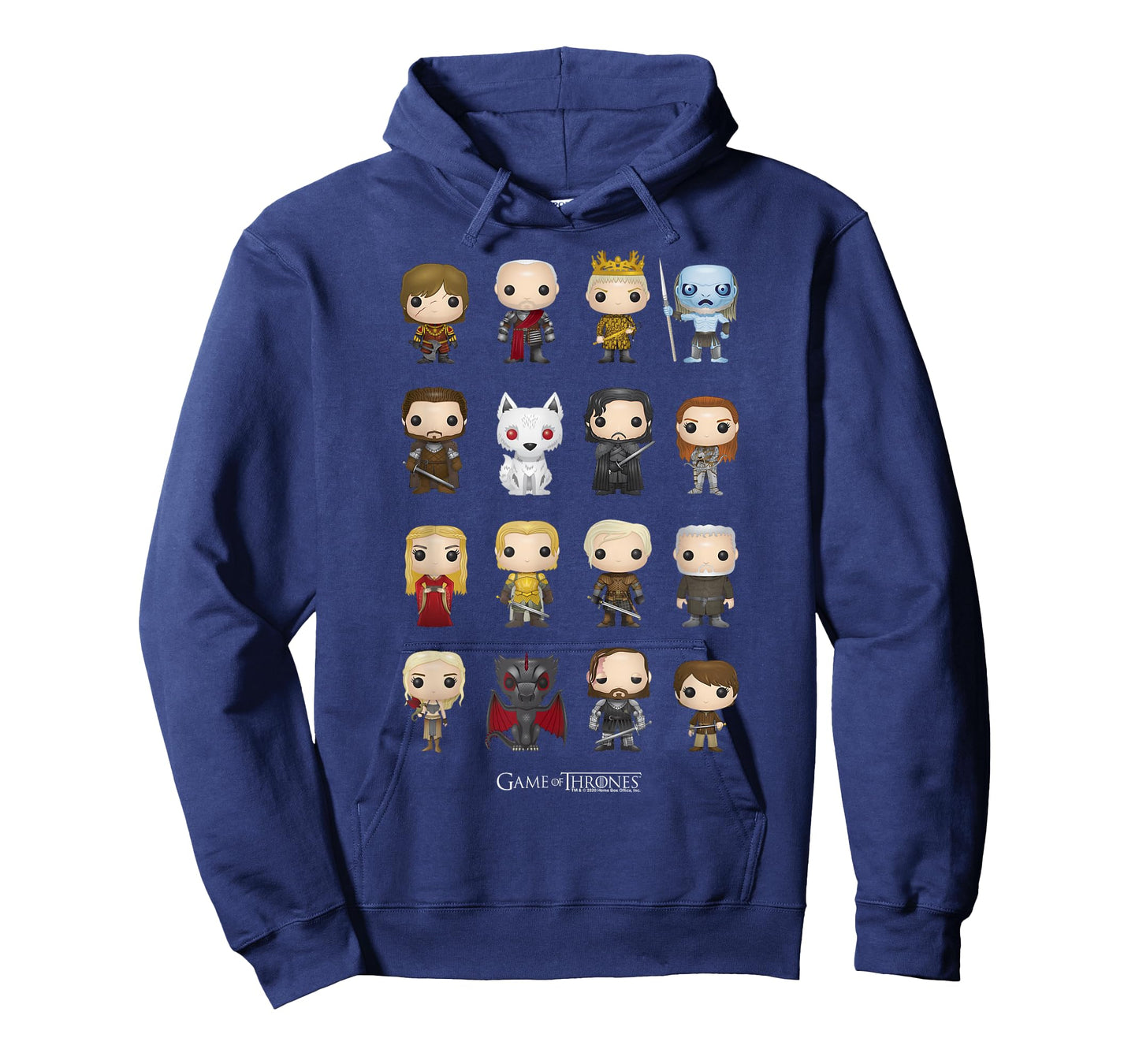 Game Of Thrones Group Shot Pop Art Figures T-Shirt