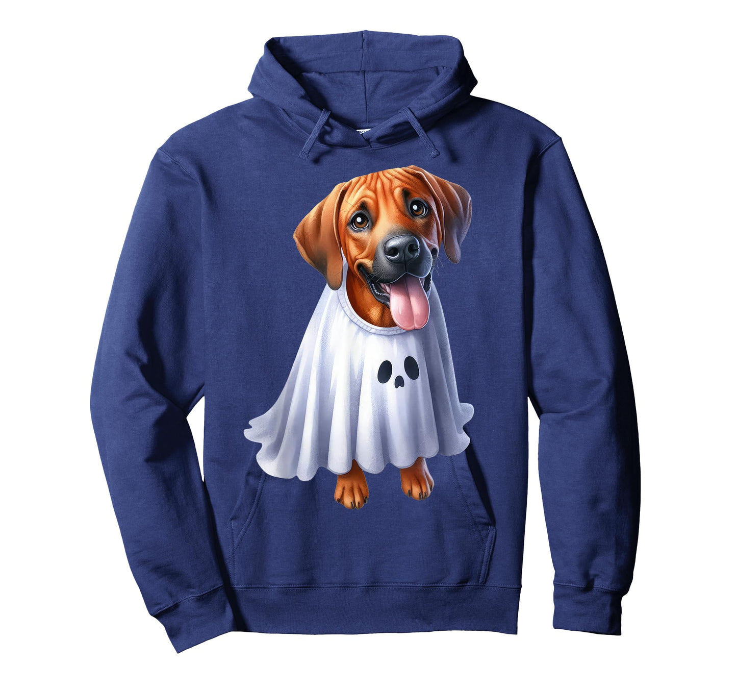 Funny Ghost Rhodesian Ridgeback Dog Lover Halloween Costume T-Shirt