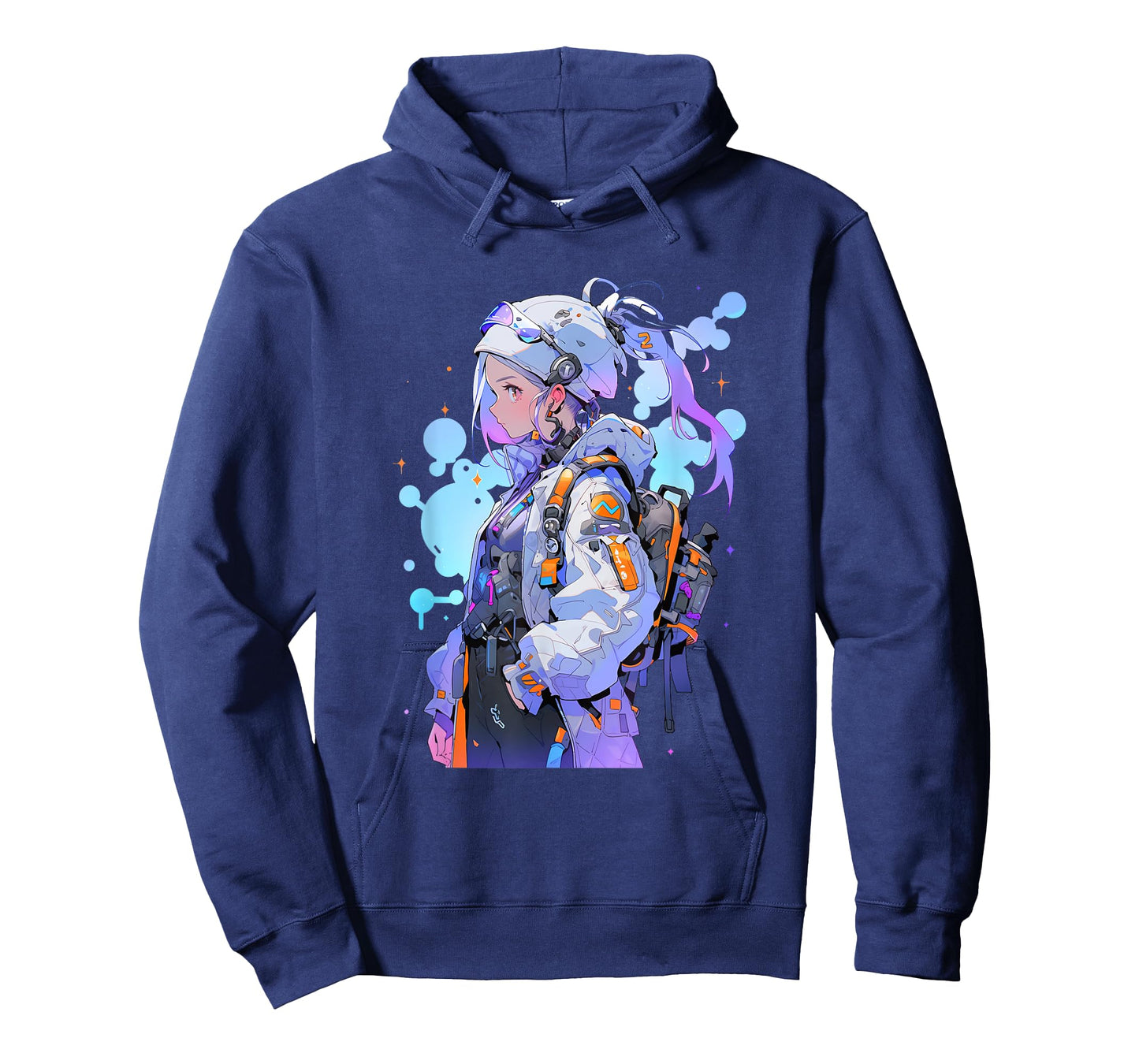 Anime Girl Anime Otaku Japanese Aesthetic | Cyberpunk T-Shirt