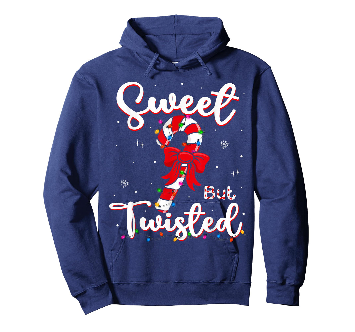Sweet But Twisted Funny Christmas Candy Cane Xmas Holiday T-Shirt