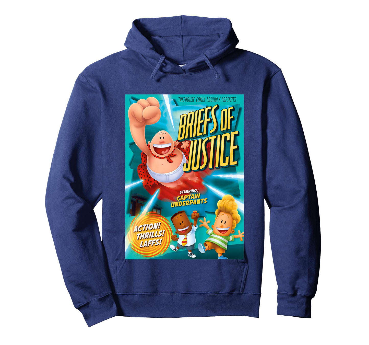 DreamWorks Captain Underpants Comic Book Cover T-Shirt T-Shirt