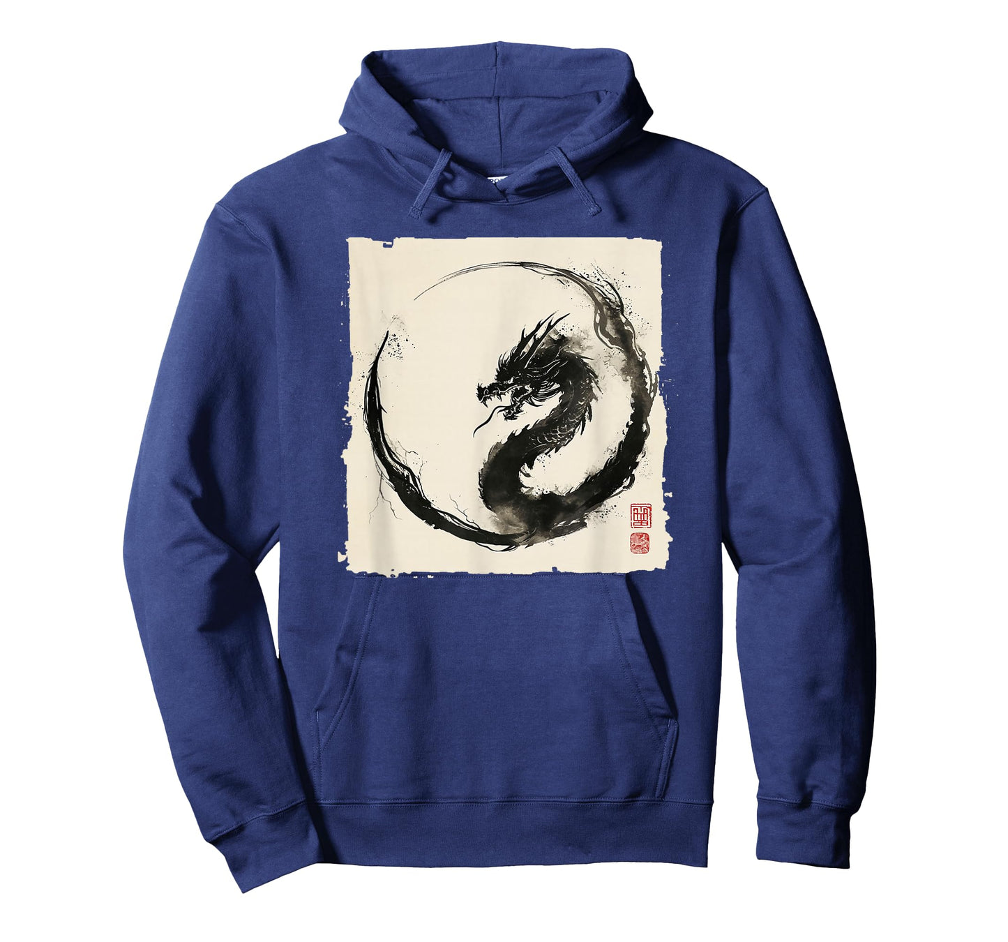 Eastern Dragon Majesty: Vintage Ink Art Collection T-Shirt
