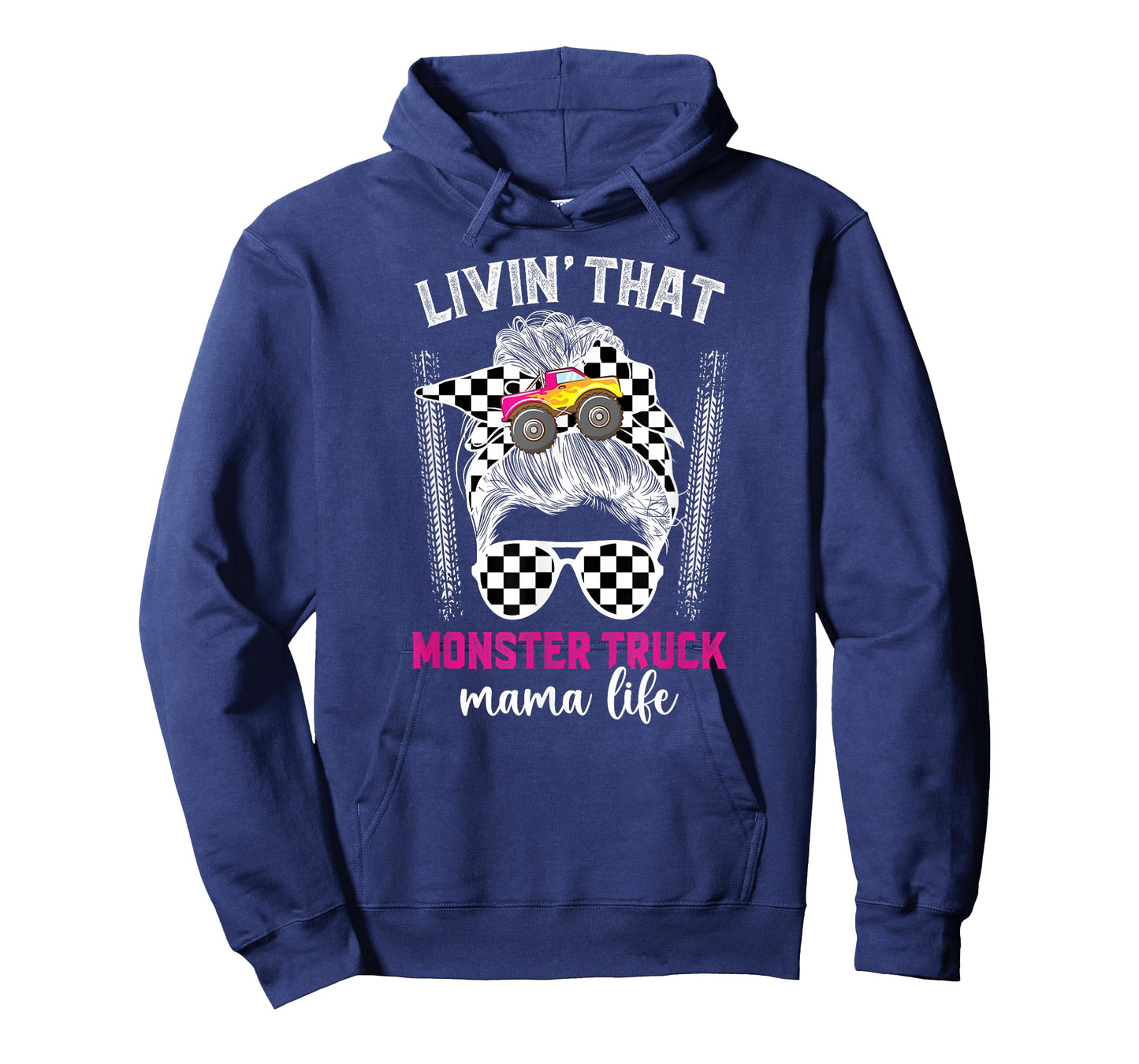 Livin' That Monster Truck Mama Life Monster Truck Mom T-Shirt