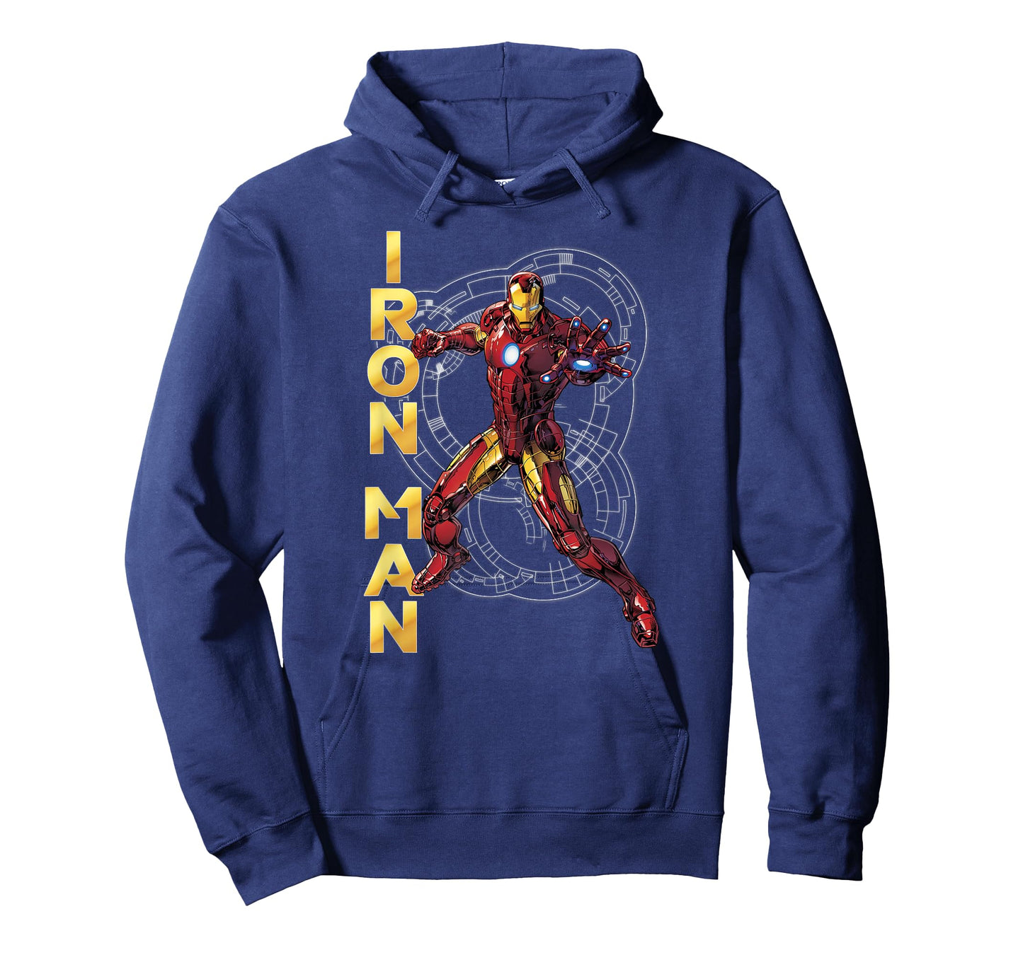 Marvel Avengers Assemble Iron Man Tech Graphic T-Shirt T-Shirt