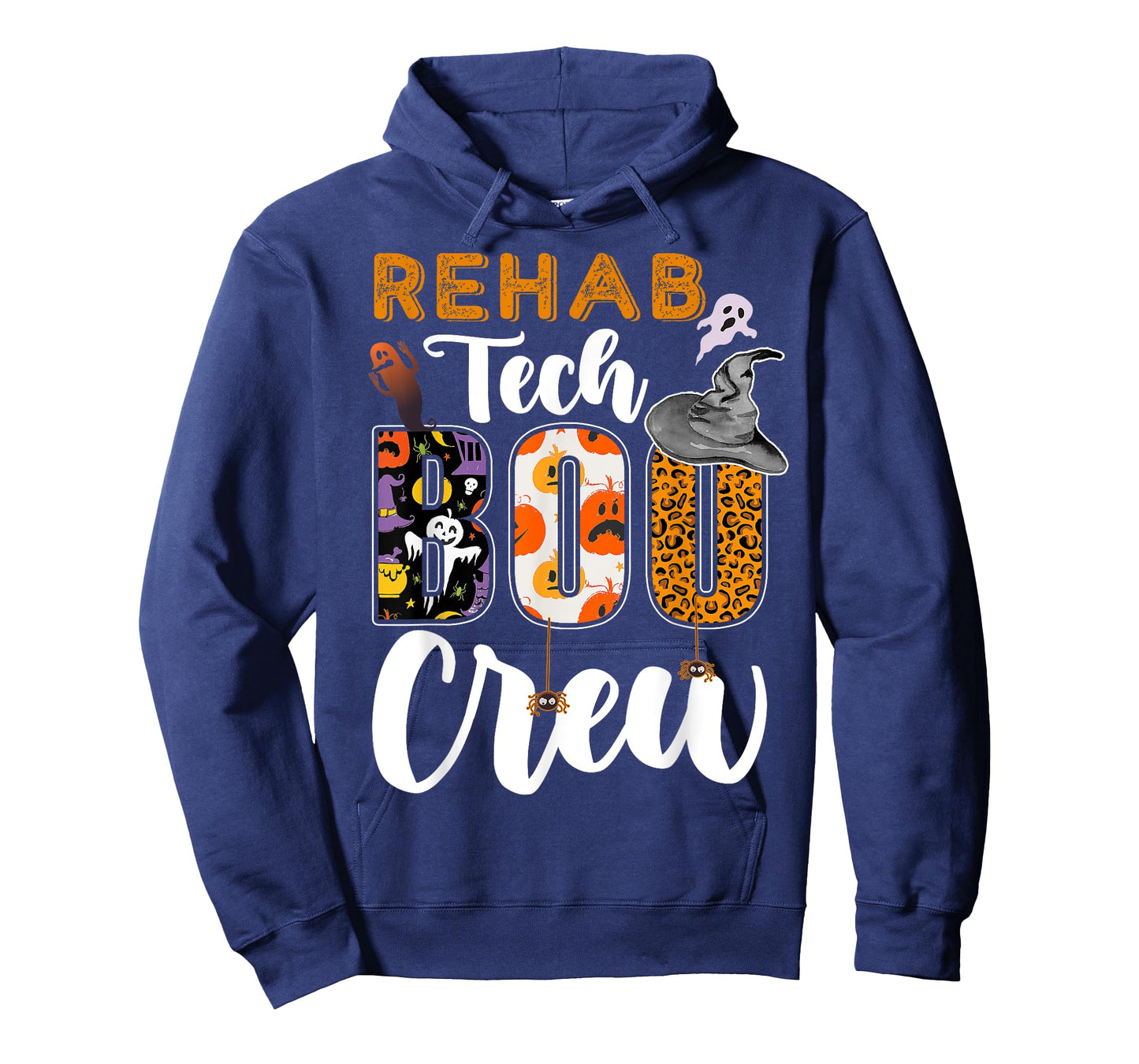 Rehab Tech Boo Crew Halloween Matching Rehabilitation T-Shirt