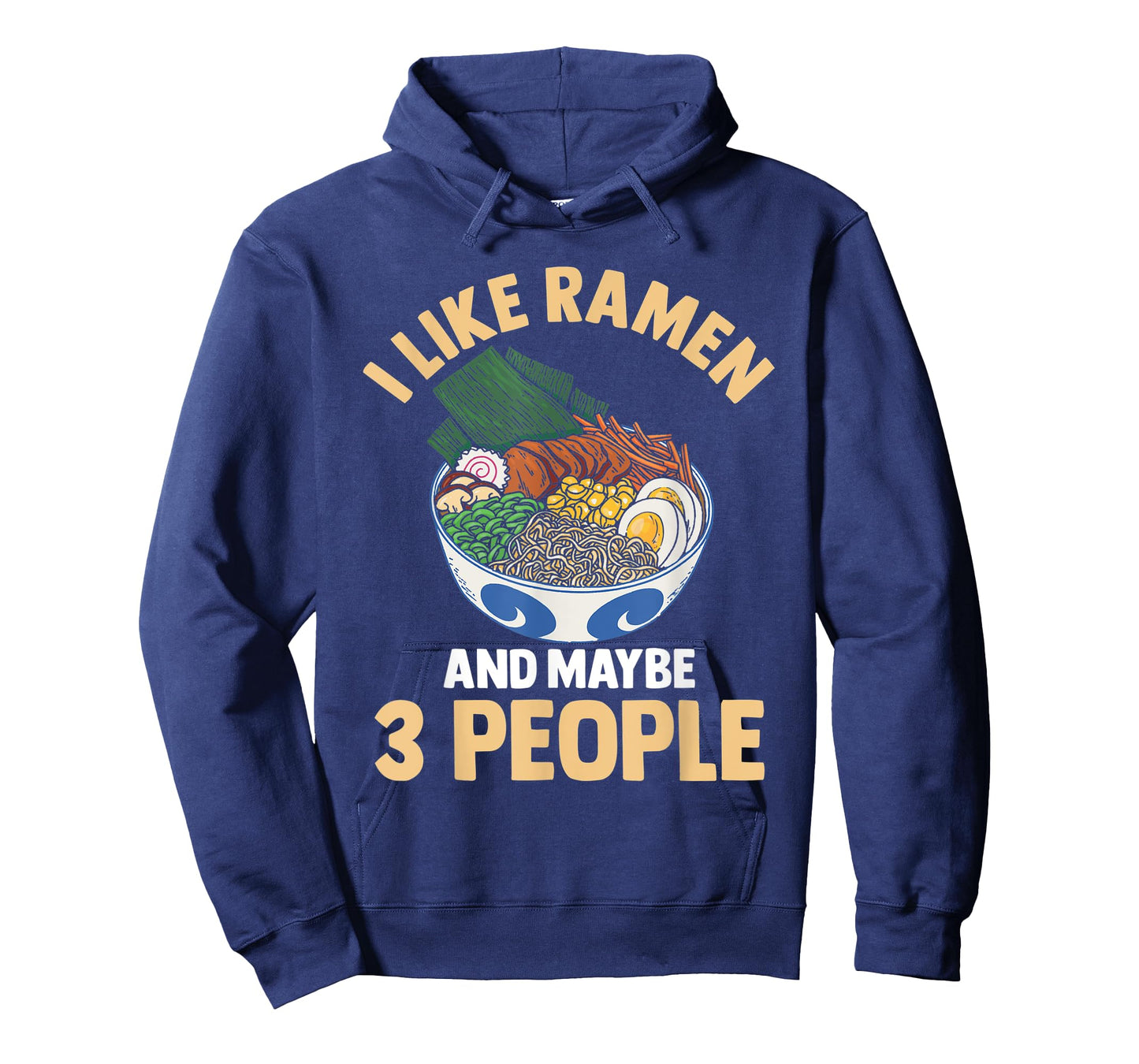 I Like Ramen And Maybe 3 People Noodle Anime Kawaii T-Shirt