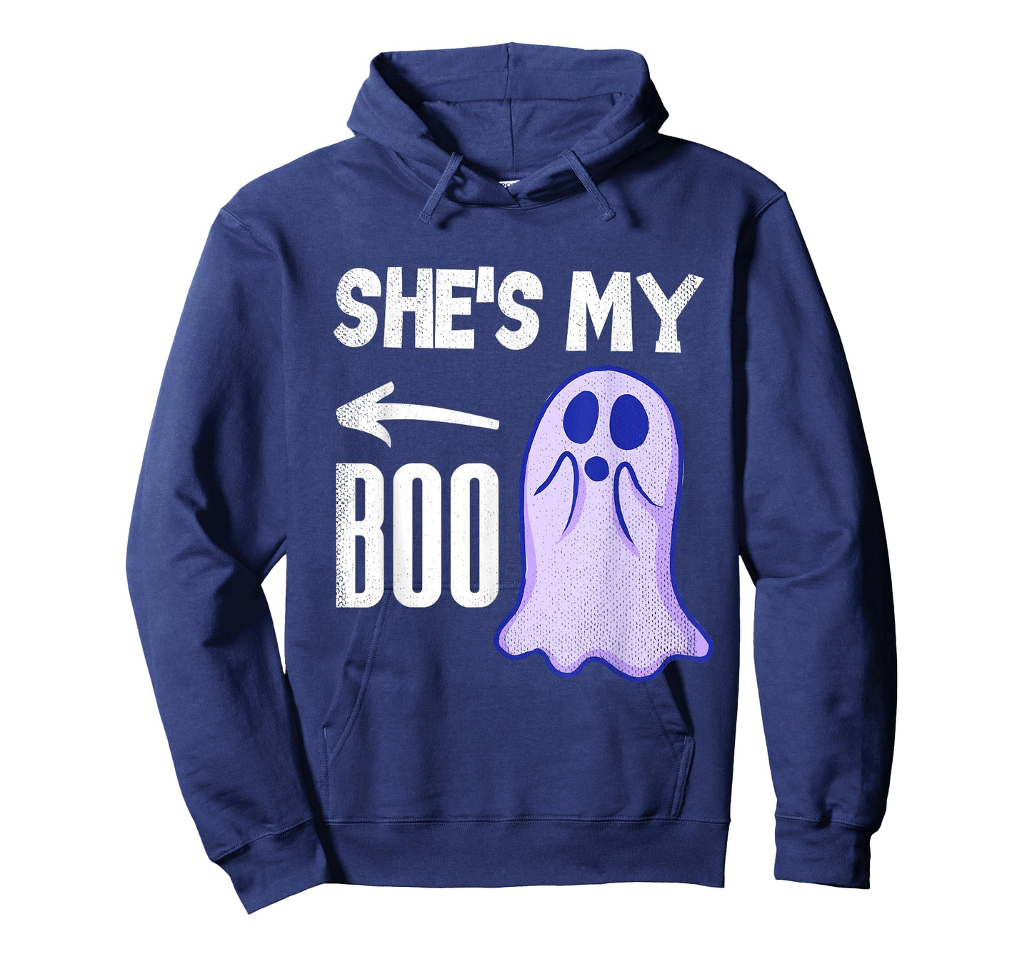 She's My Boo Cute Ghost Matching Couple Halloween Costume T-Shirt