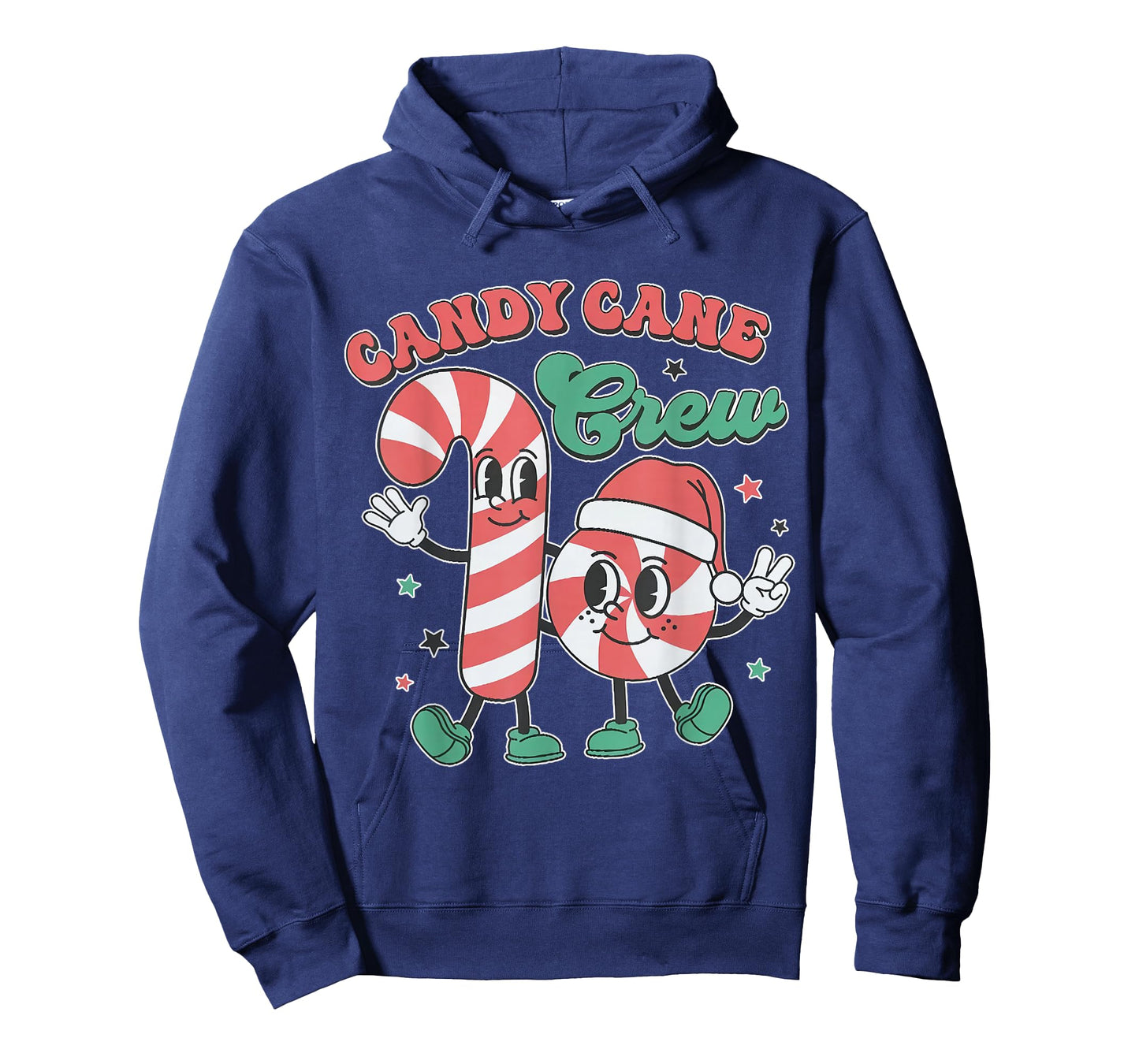 Candy Cane Crew - Funny Christmas Holiday Men Women T-Shirt