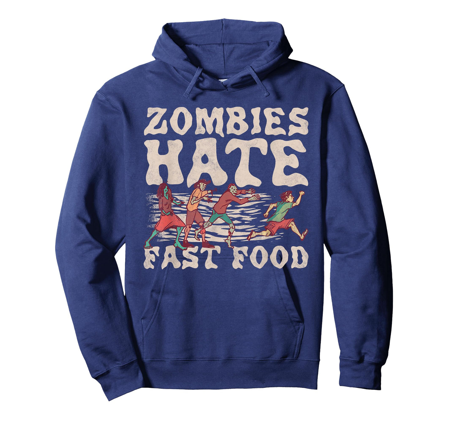 Zombies Hate Fast Food, Halloween T-Shirt