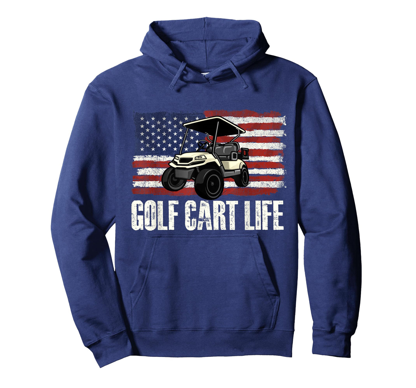 Golf Cart Life - Golf Lover Golfing Golfer Putter T-Shirt