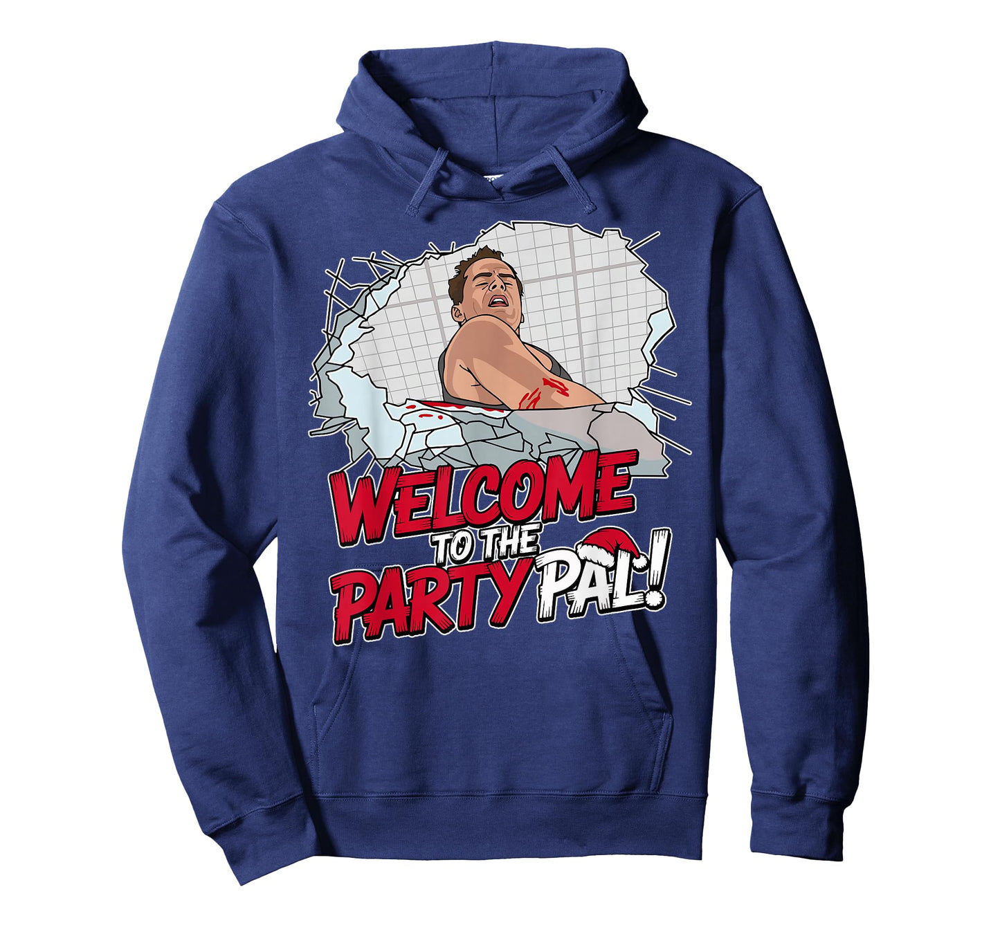Funny Quote, Welcome to The Party! Christmas Cartoon Art T-Shirt