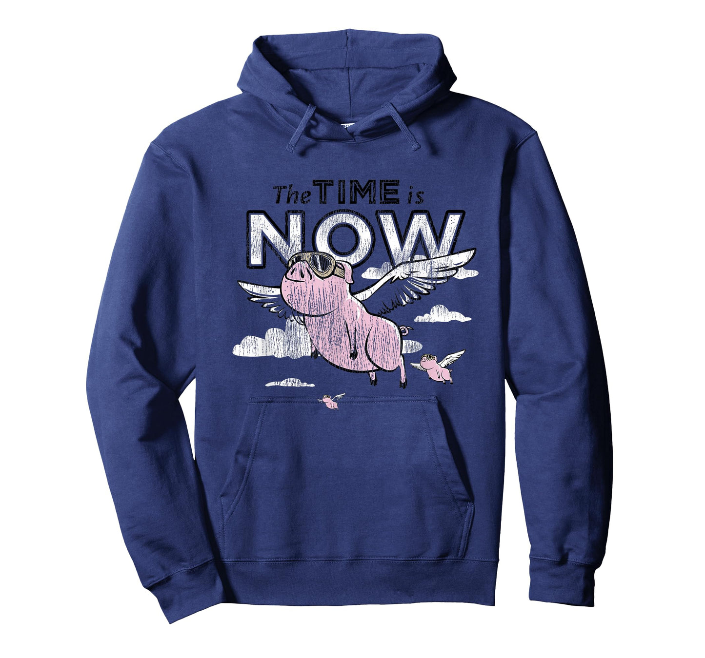 The Time is Now Flying Pig T-Shirt