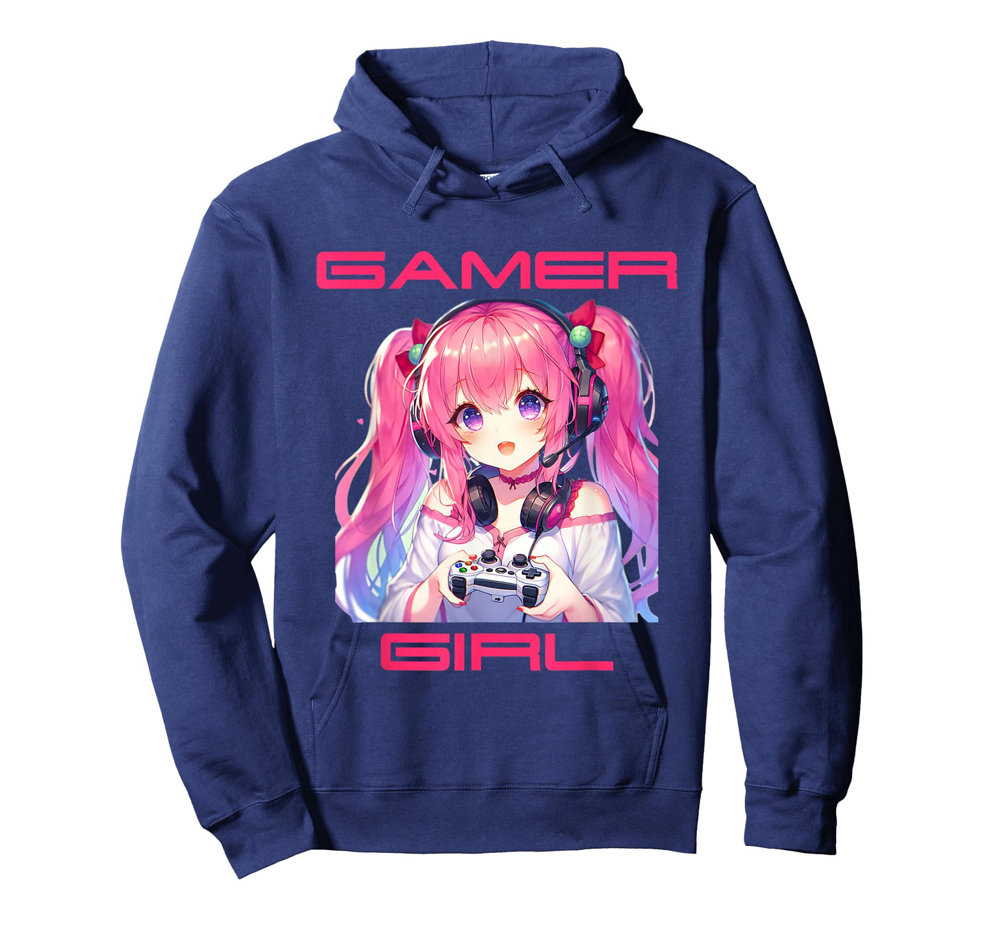 Gamer Girl Anime Birthday Gaming Graphic Teen Girls Women T-Shirt