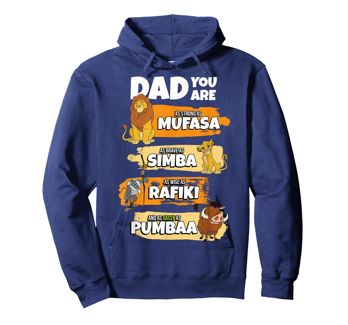 Disney The Lion King Dad You Are Word Stack Funny T-Shirt