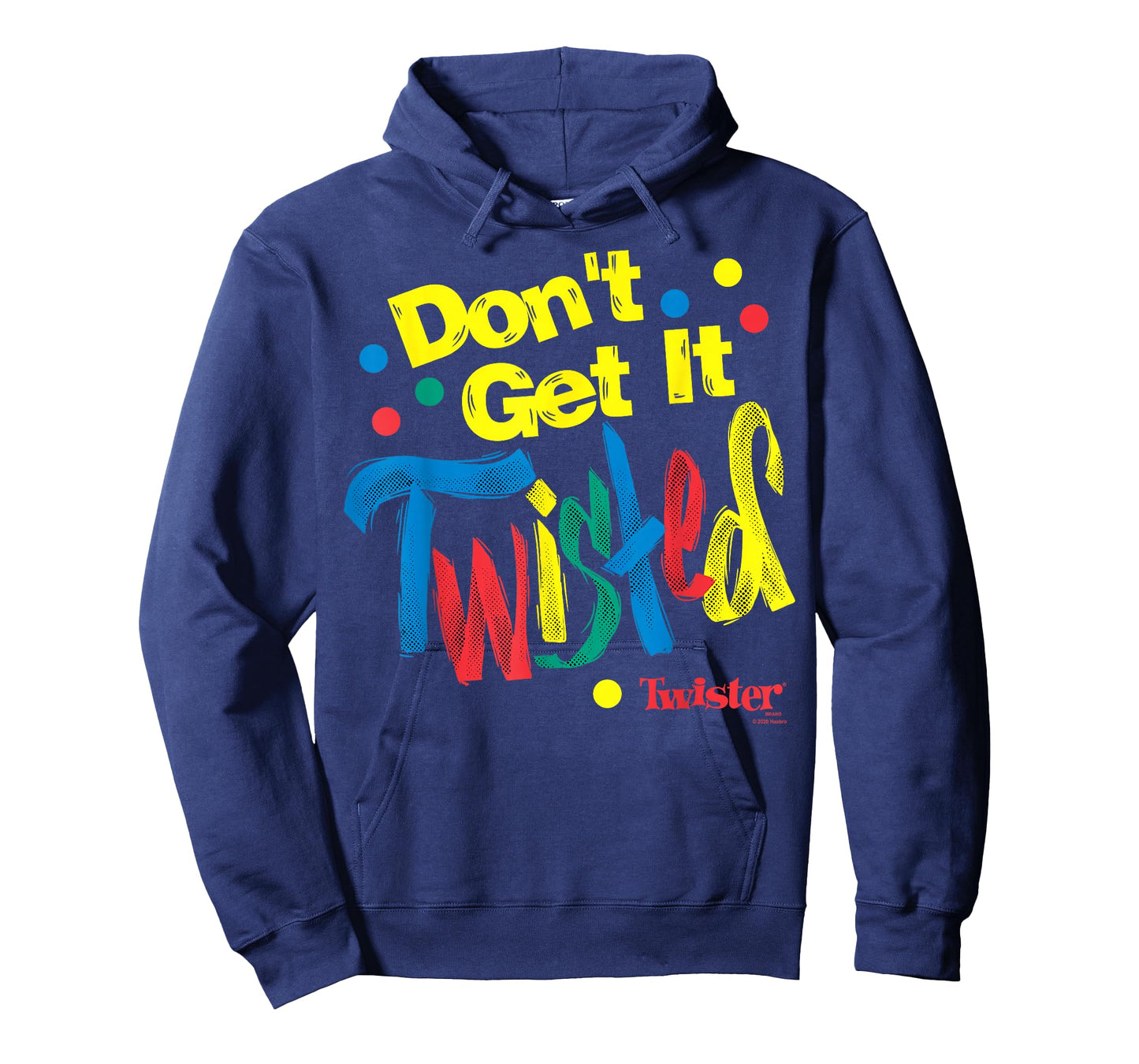 Twister Don't Get It Twisted Paint Text T-Shirt