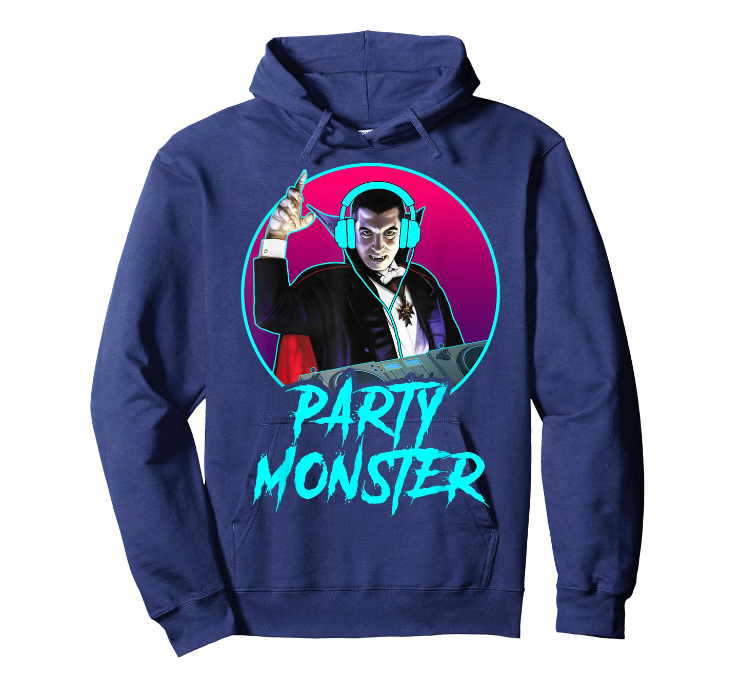 Universal Monsters Dracula Party Monster DJ T-Shirt