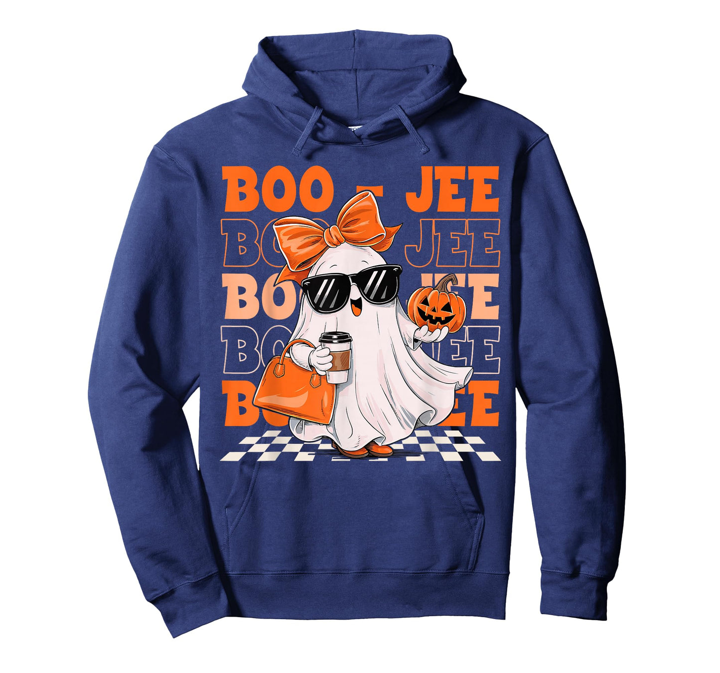 Cute Ghost Boujee Boo-Jee Funny Halloween Spooky Season T-Shirt