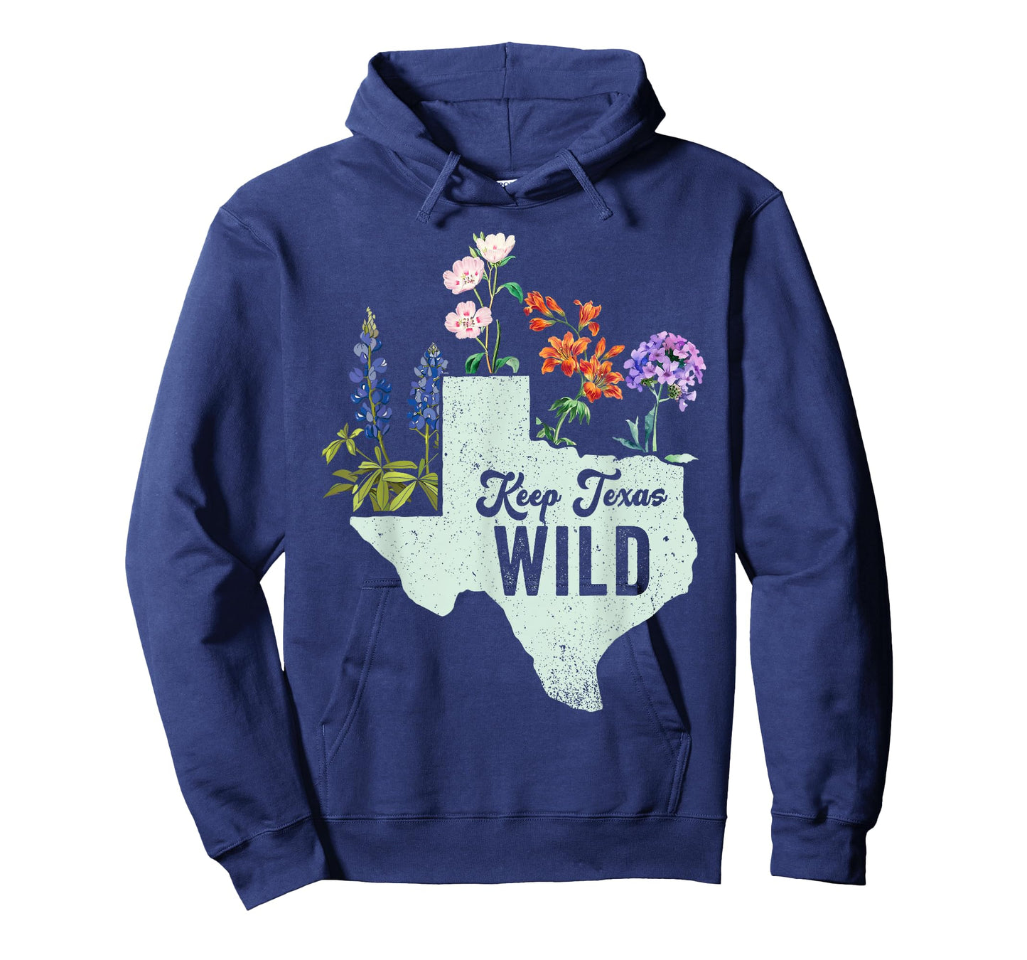 Wildflower Fields Wildflowers Bluebonnet Texas Spring T-Shirt