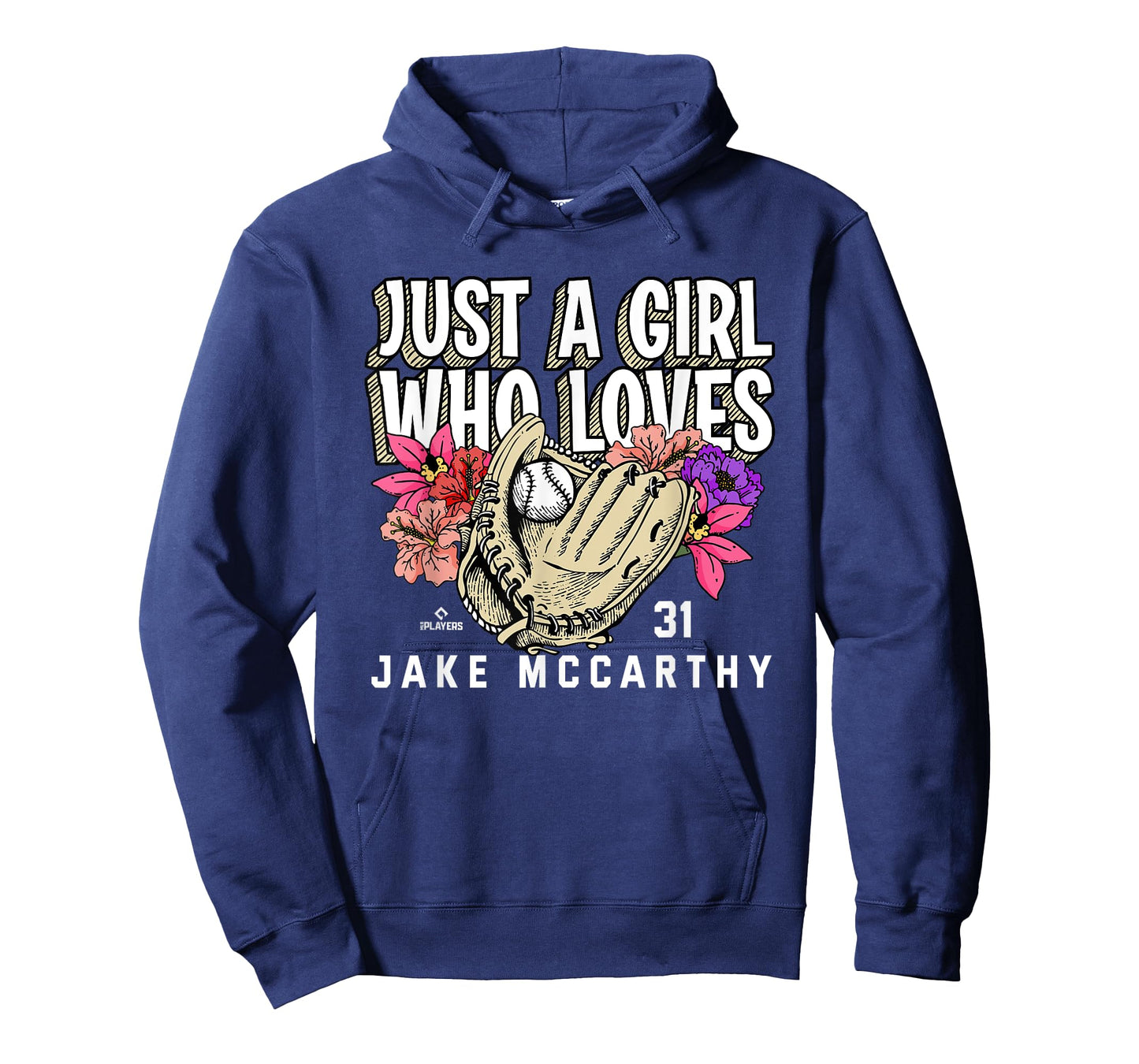 Just A Girl Who Loves Jake McCarthy Arizona MLBPA T-Shirt