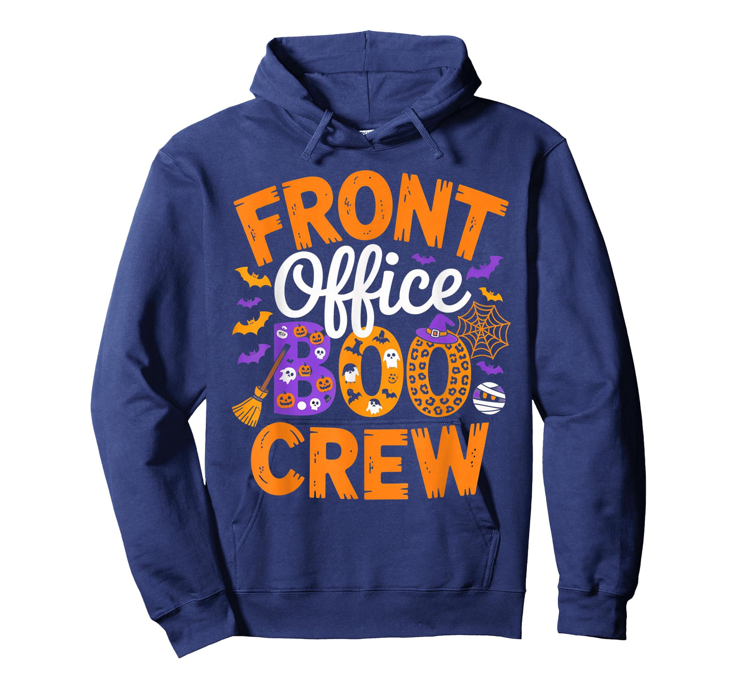 Front Office Boo Crew Spooky Halloween Matching Group Outfit T-Shirt
