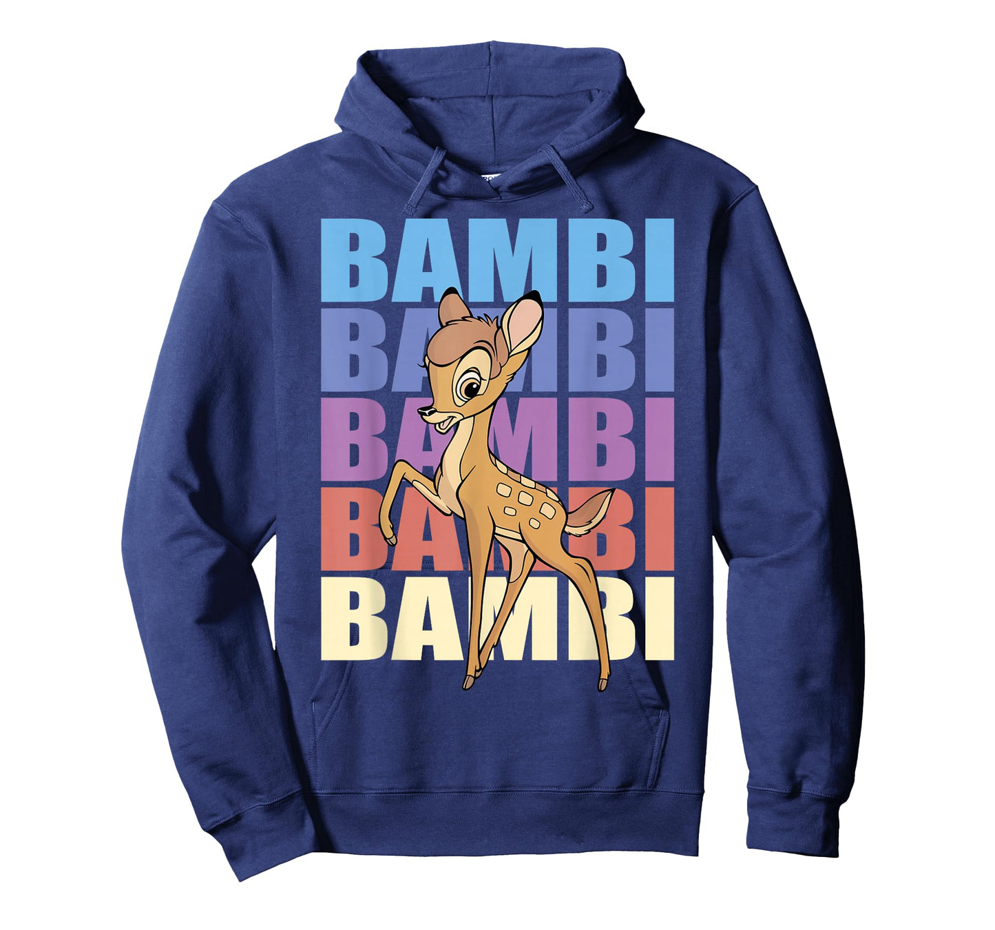 Disney Bambi Name Stack Portrait T-Shirt