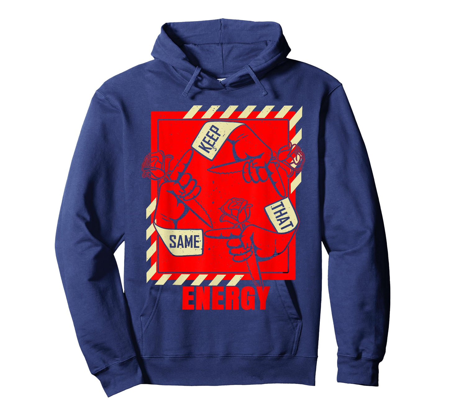 Keep That Same Energy Red Color Graphic T-Shirt