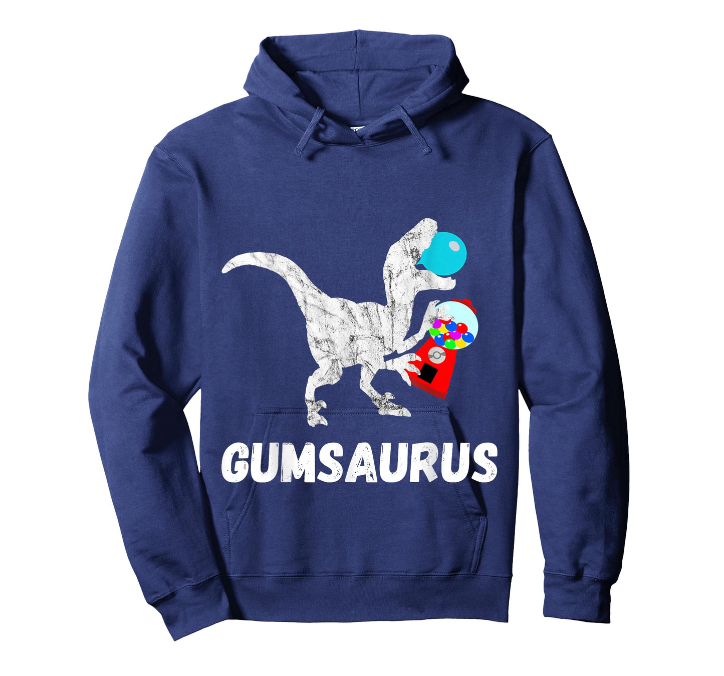 Bubble Gum Saurus Gumball Machine Chewing Dinosaurs T-Rex T-Shirt