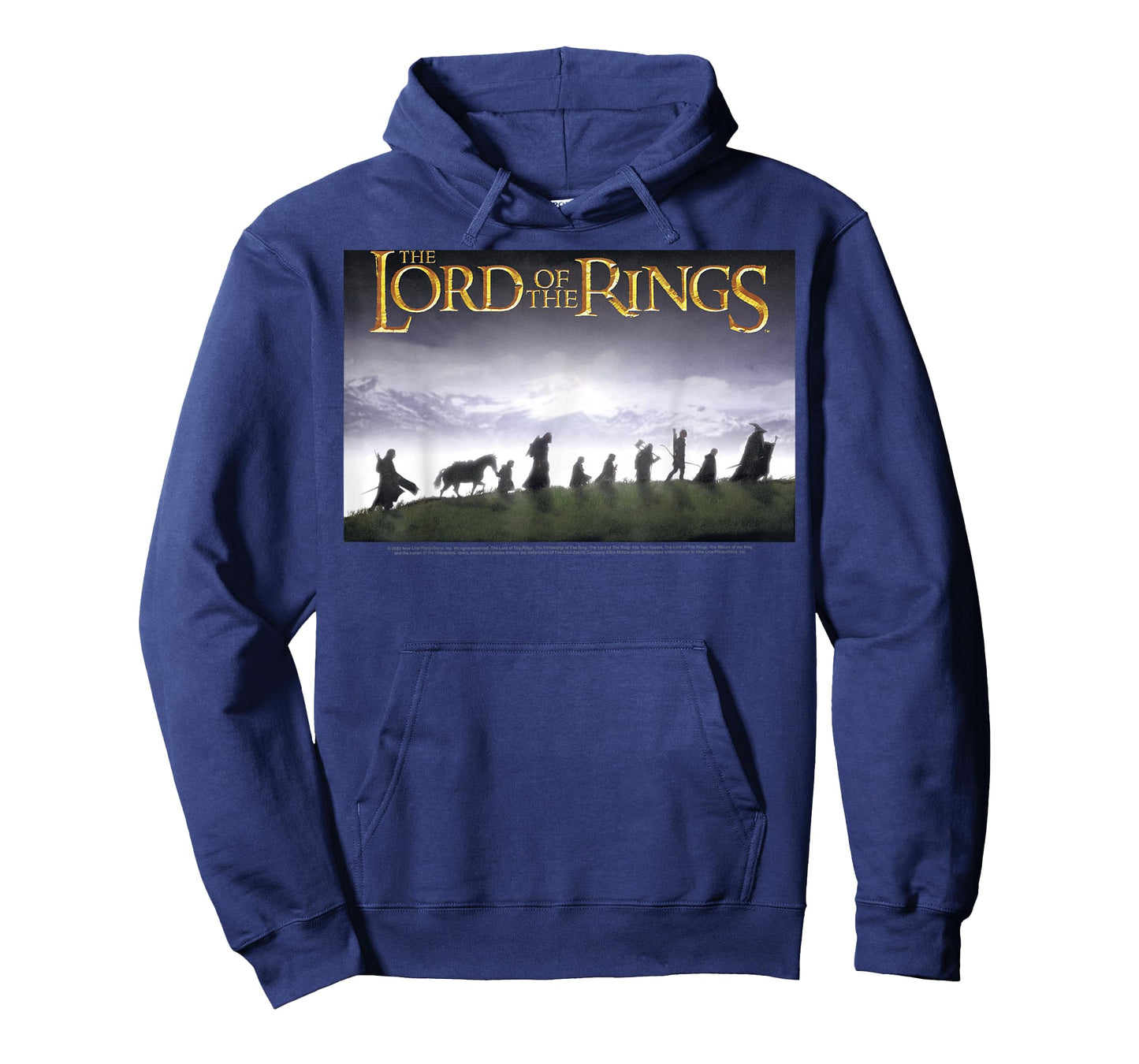 The Lord of The Rings Fellowship Poster T-Shirt