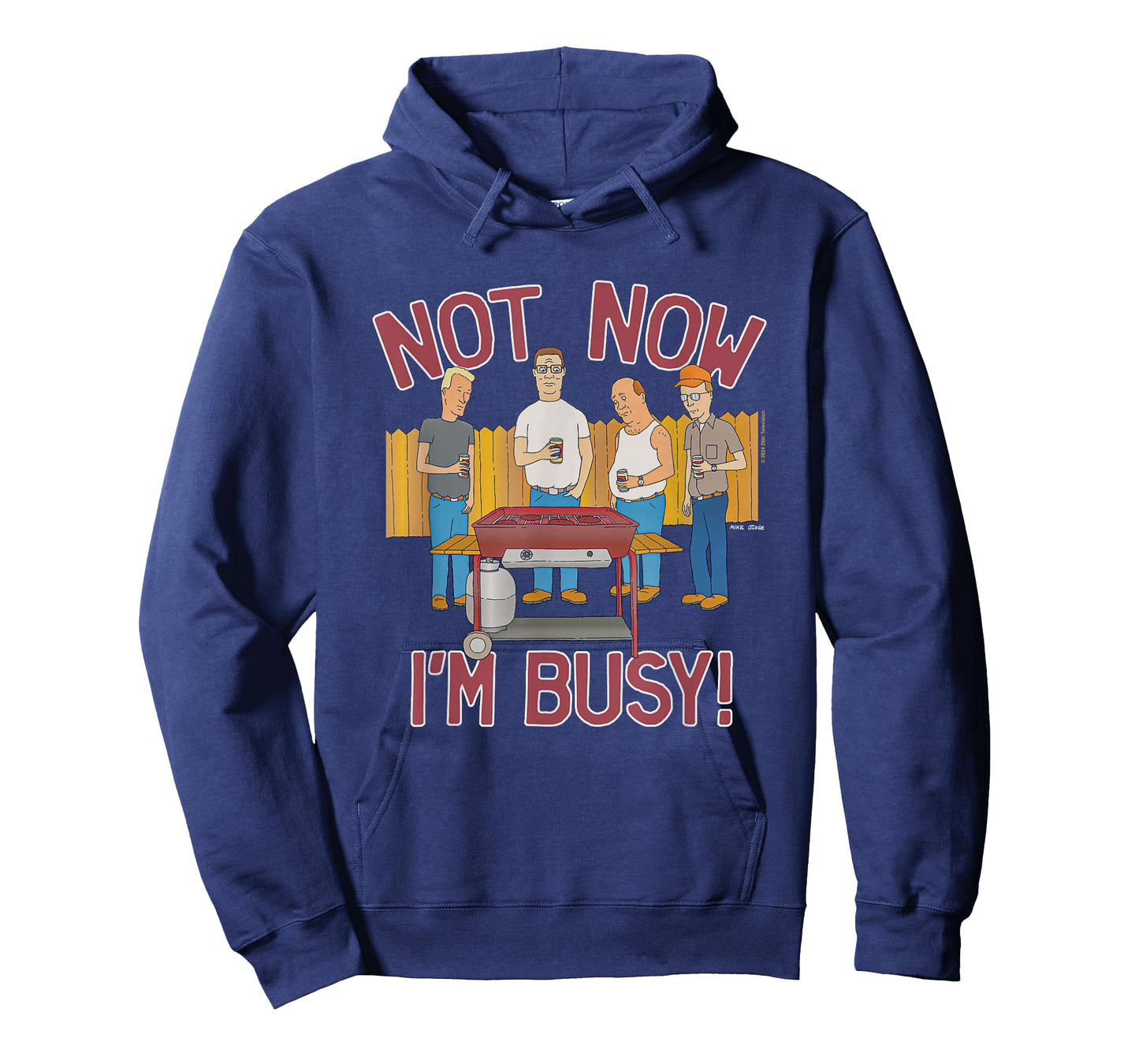 King Of The Hill Iconic Characters Not Now I'm Busy! Poster T-Shirt