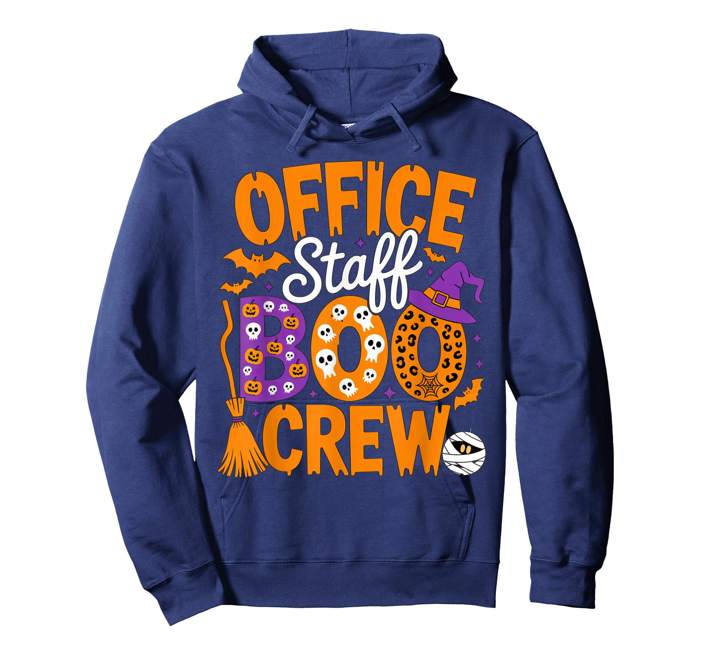 Office Staff Boo Crew Matching Funny Halloween Group Costume T-Shirt