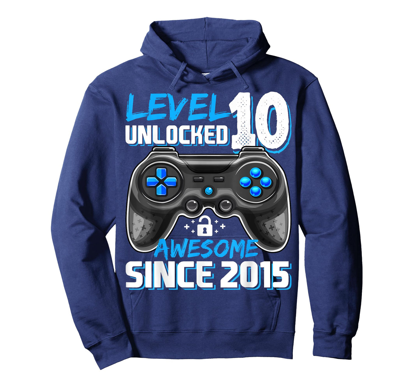 10th Birthday Boy Level 10 Gamer 10 Year Video Game Party T-Shirt
