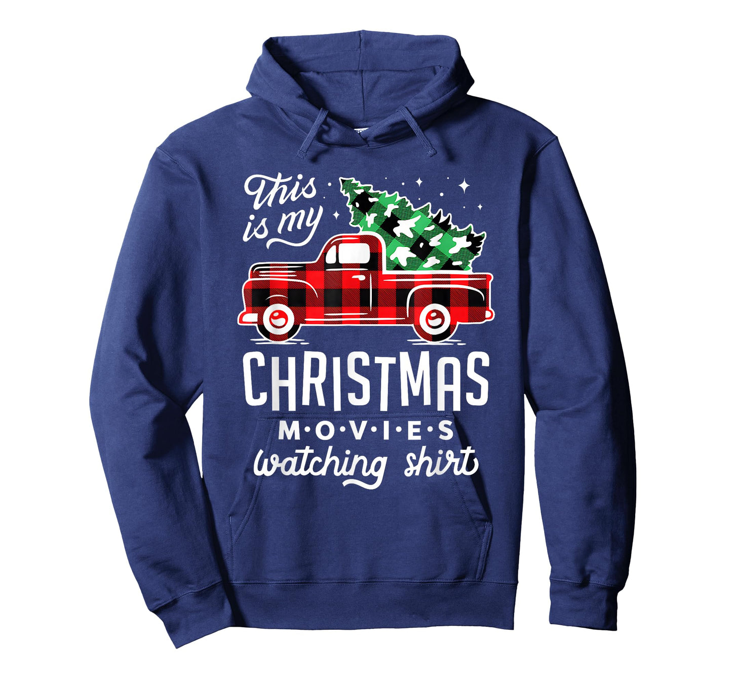 This is My Christmas Movie Watching Shirt Vintage Red Truck T-Shirt