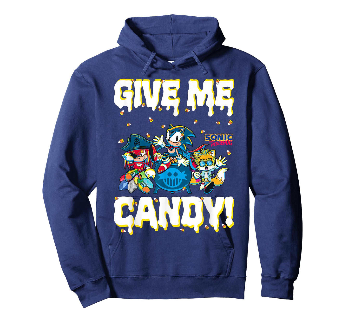 Sonic The Hedgehog Halloween Give Me Candy Costumed Pals T-Shirt