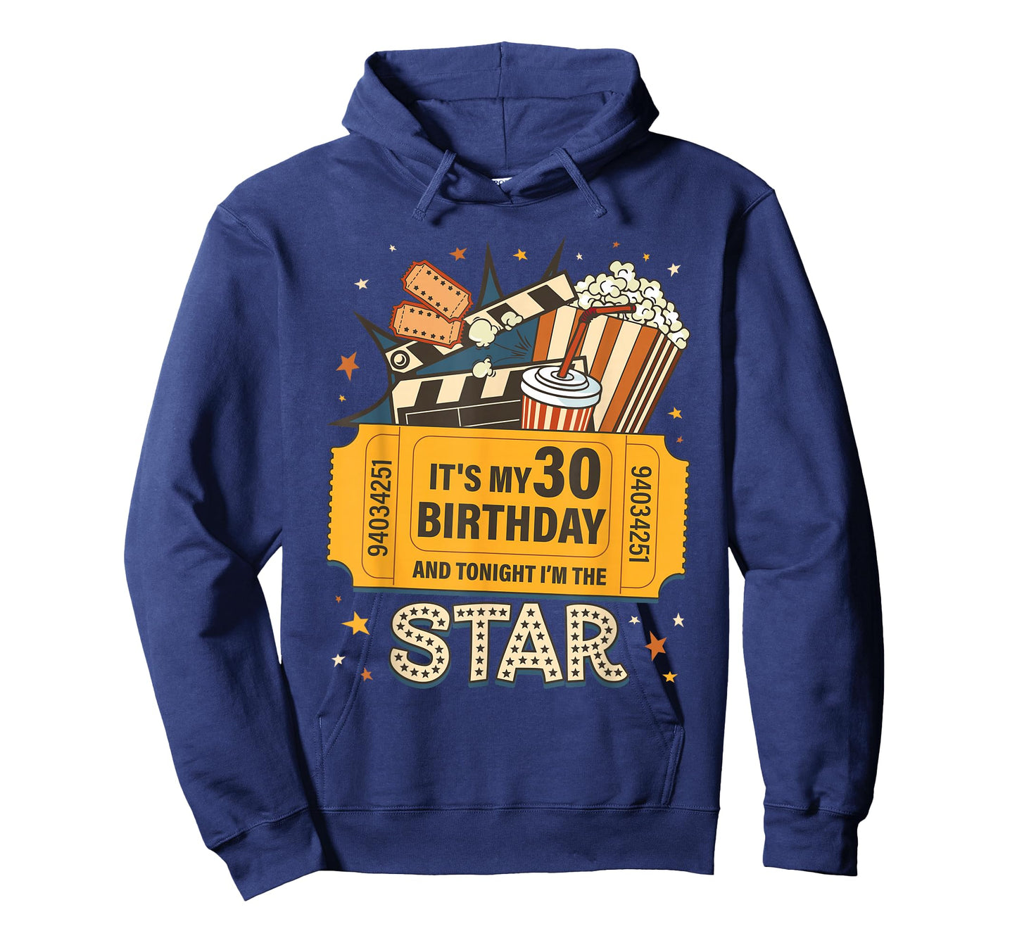Movie It’s My 30th Birthday Tonight I’m The Star Kid Gift T-Shirt