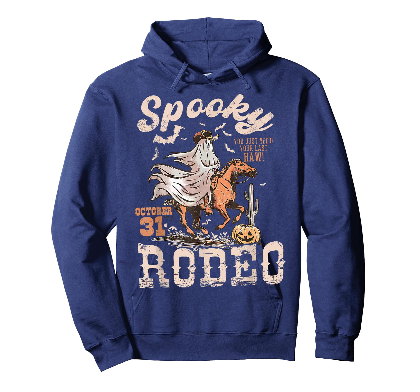 Vintage Halloween Spooky Western Rodeo Cowgirl Men Women T-Shirt