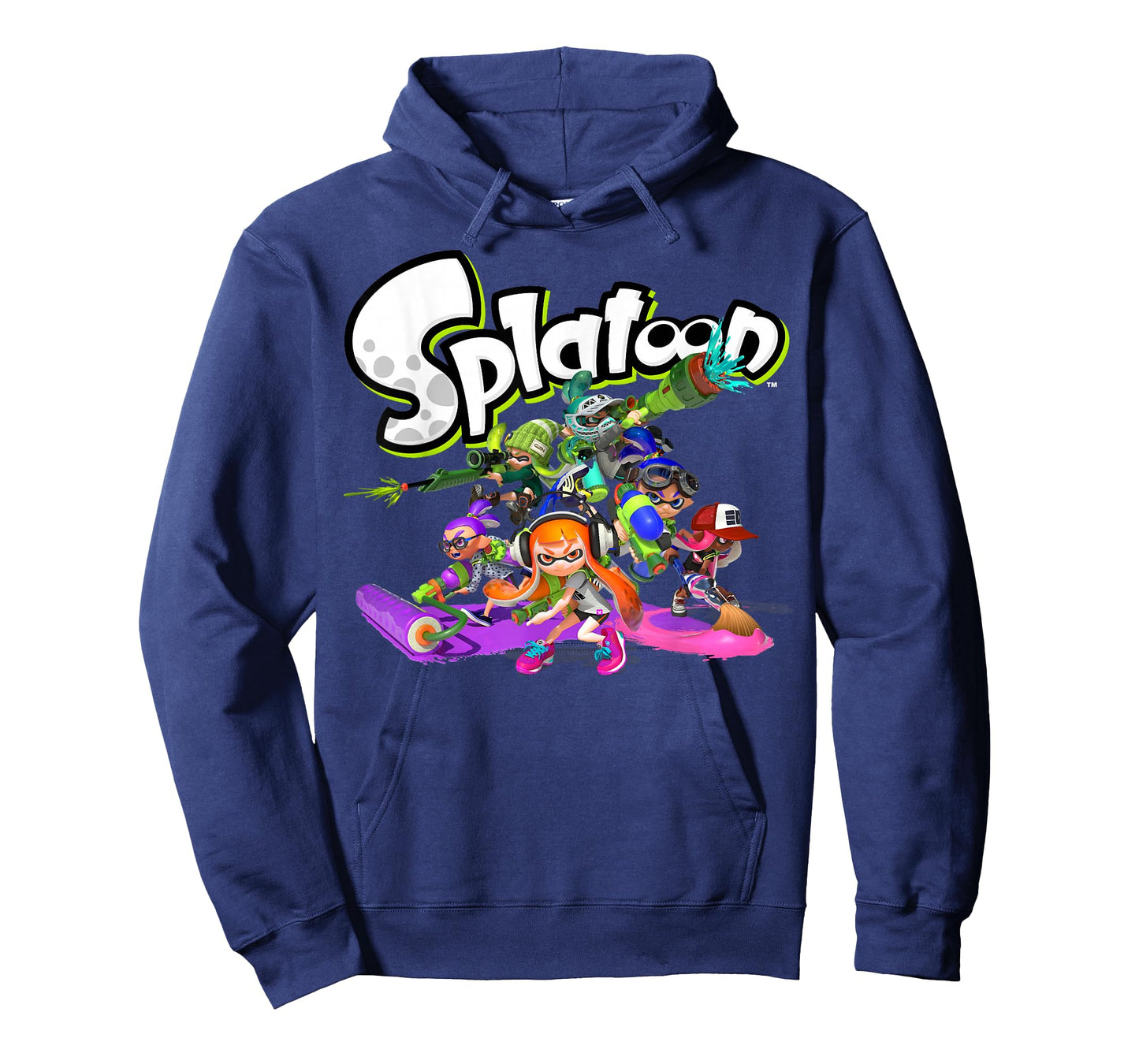 Splatoon Logo Teams Group Shot T-Shirt
