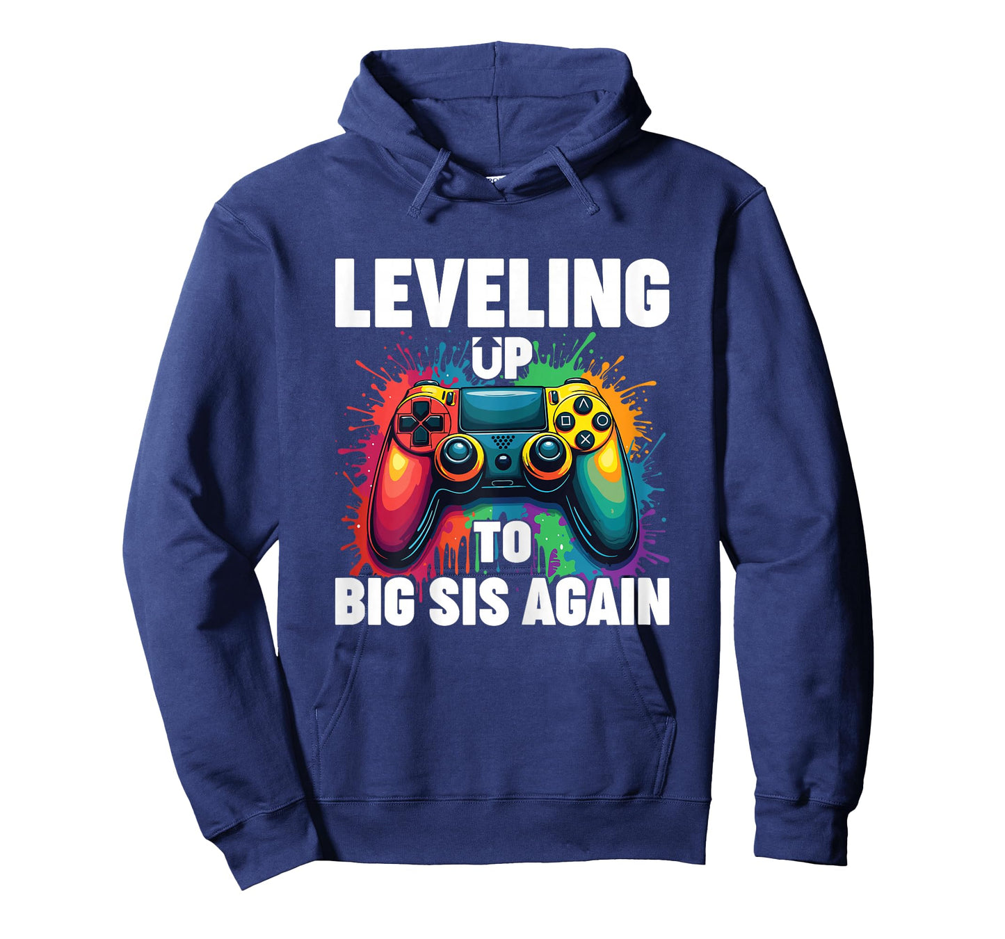 Promoted To Big Sister Gamer Leveling Up To Big Sis Again T-Shirt