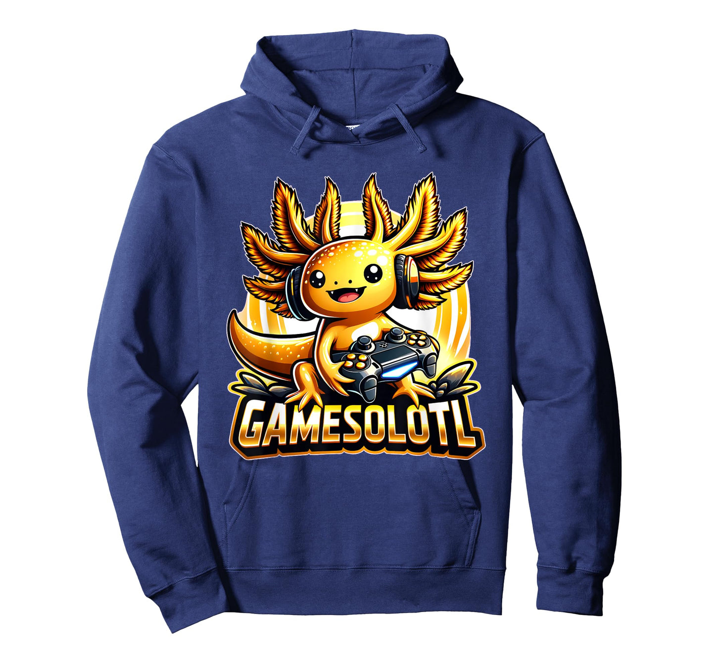 Gamesolotl Axolotl Gamer kawaii Anime kids T-Shirt