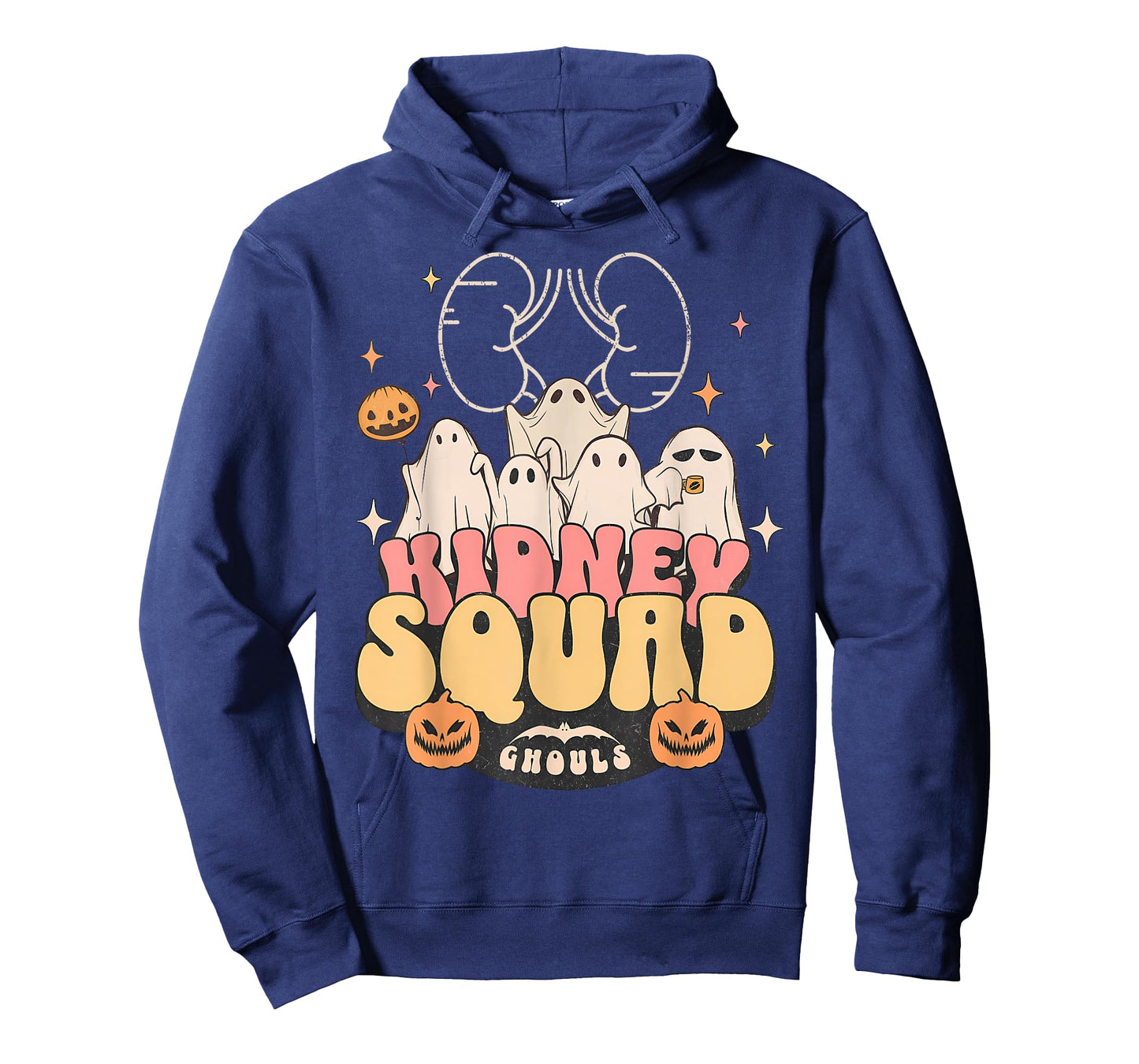 Nurse Kidney Squad Halloween Cute Ghost Nurse Dialysis RN T-Shirt