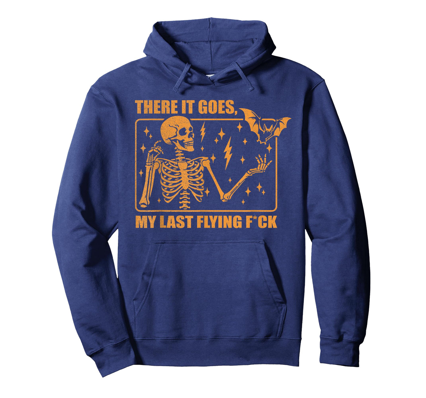 There It Goes My Last Flying F Skeletons Funny Halloween T-Shirt