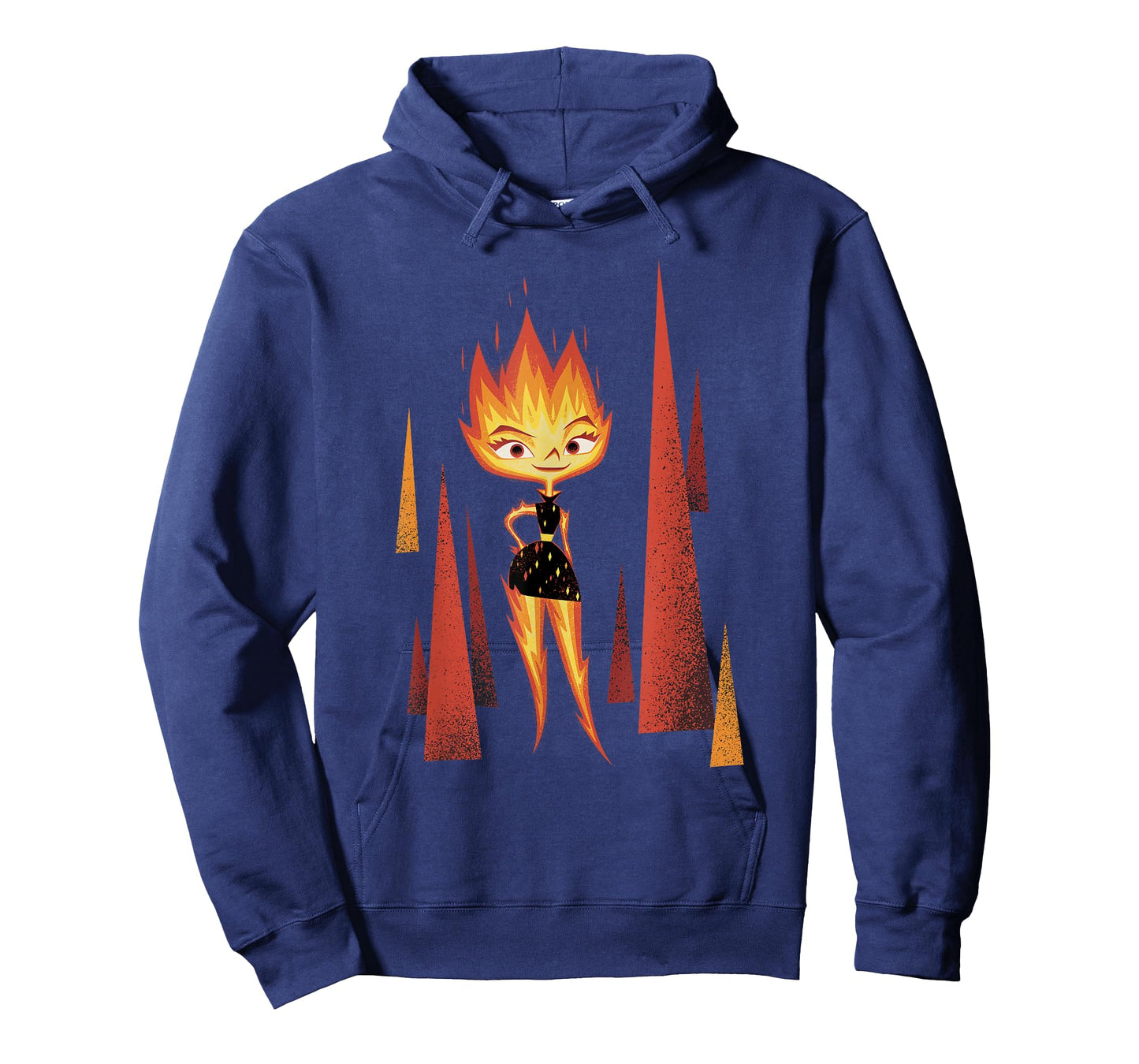 Disney Pixar Elemental Minimalistic Fire Ember Portrait T-Shirt
