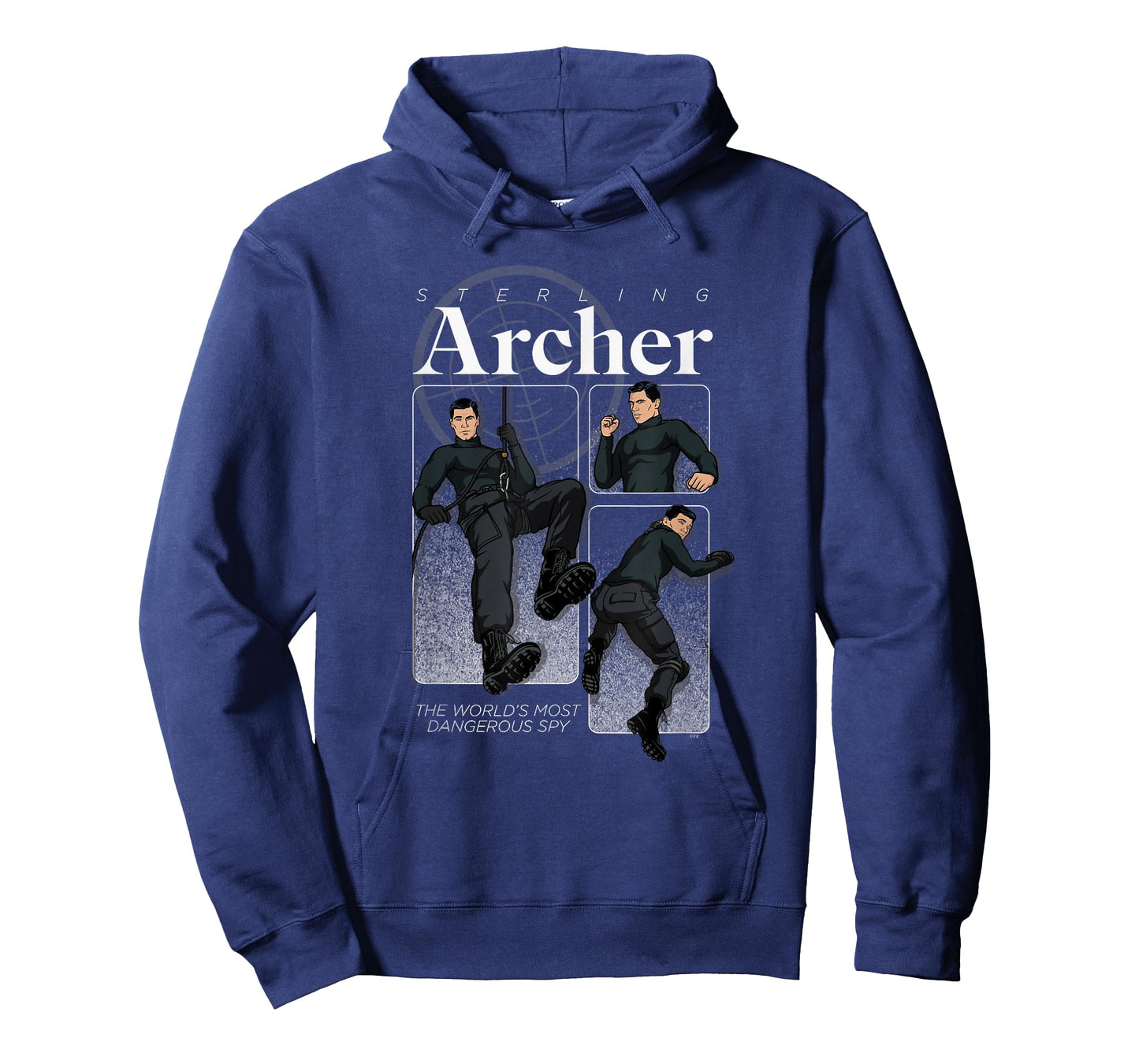 Archer World's Most Dangerous Spy Funny Cartoon T-Shirt