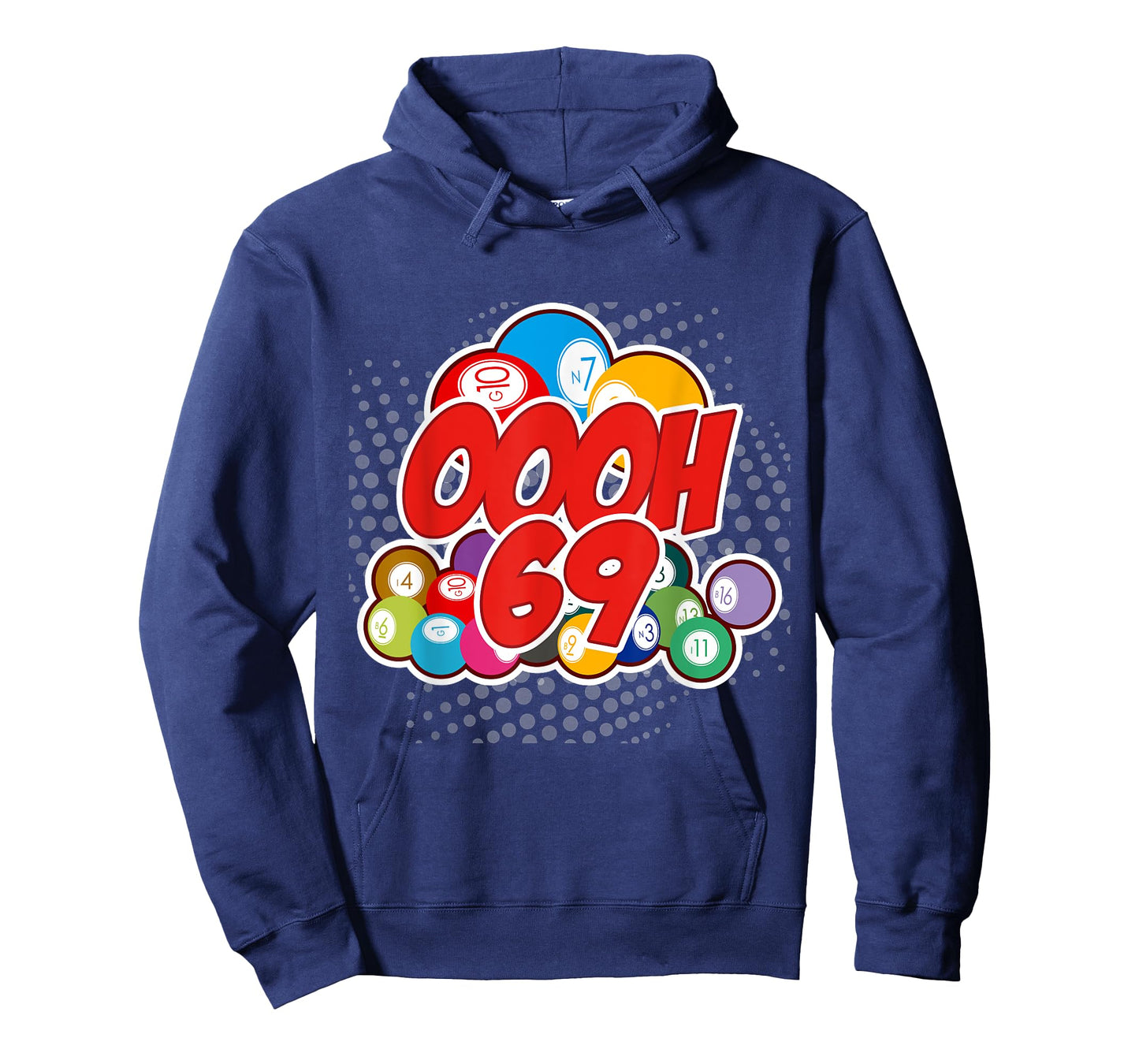 OOOOH 69 Bingo Game Player Funny Adult Humor Bingo Lover T-Shirt