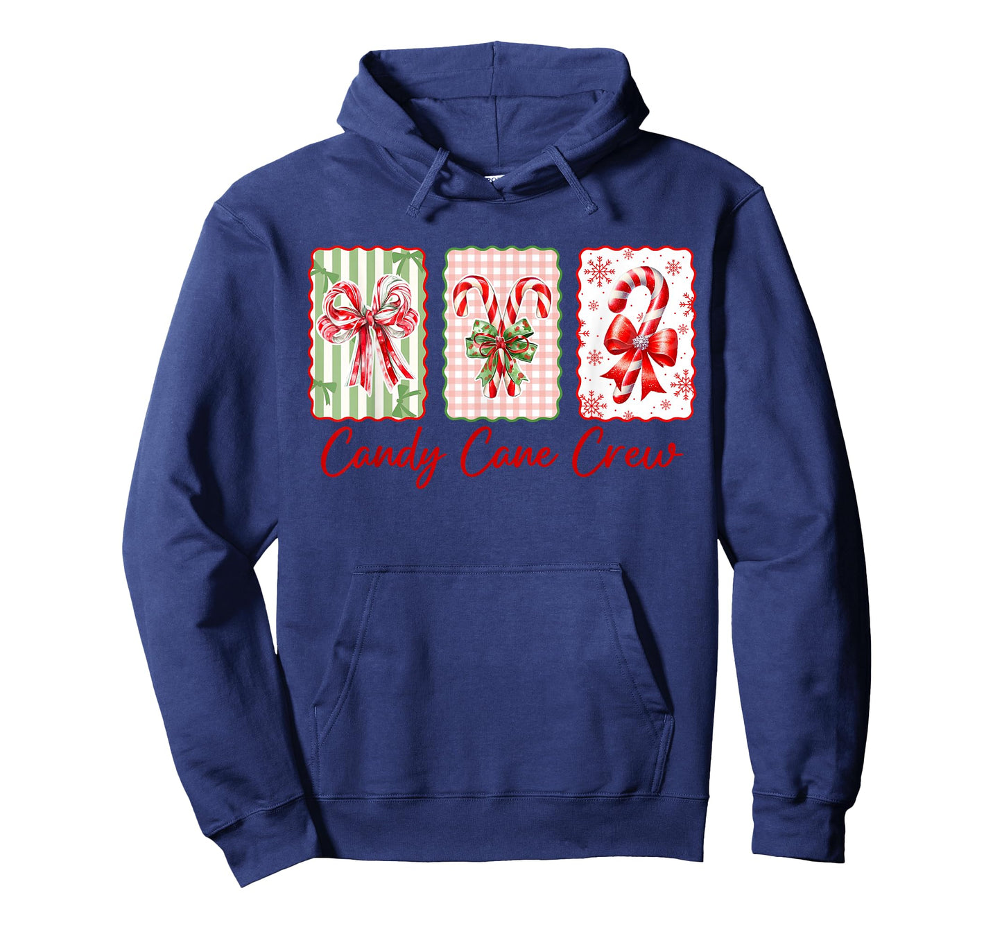 Candy Cane Crew Christmas Xmas Love Candy Girls Kids T-Shirt