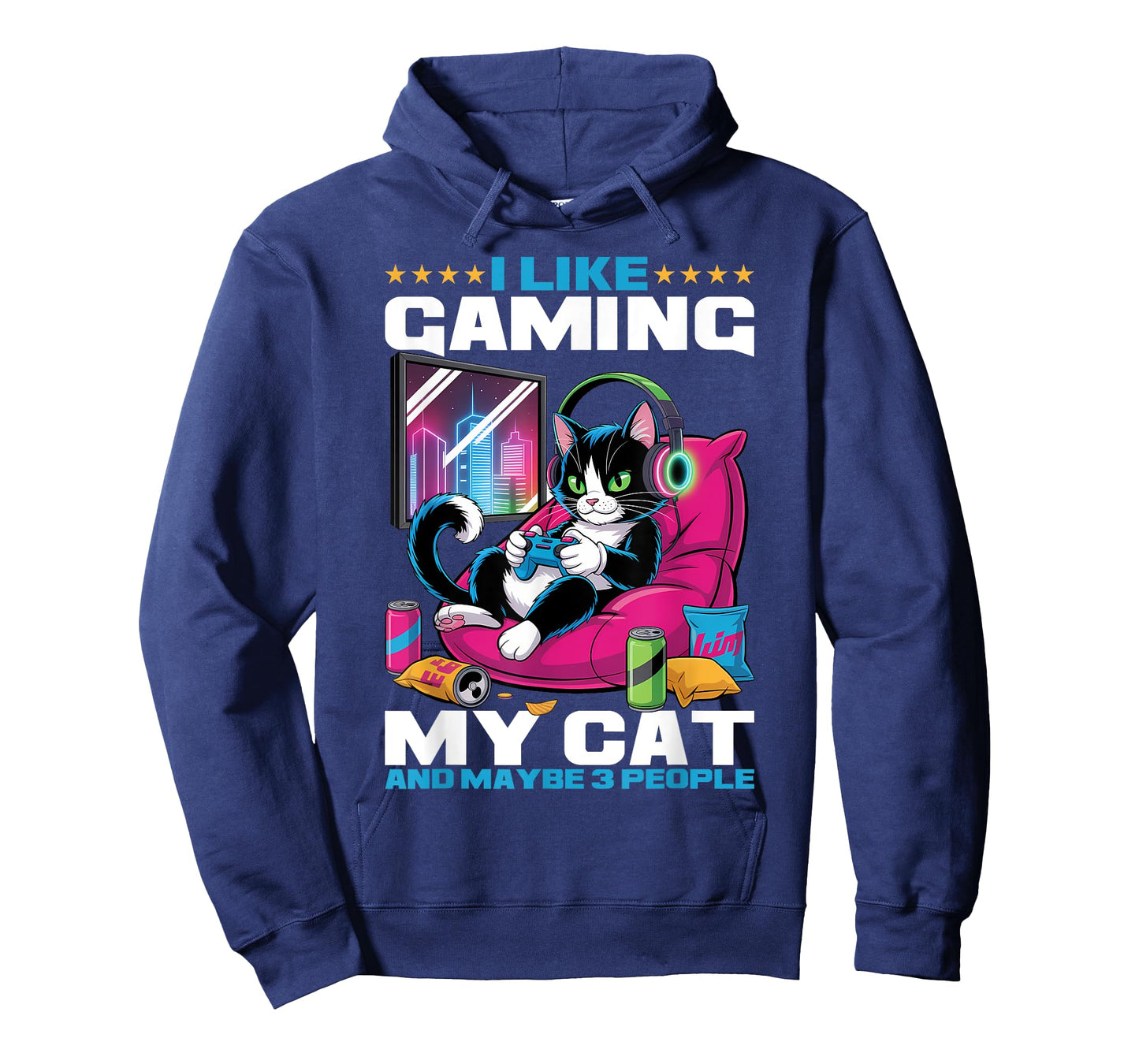Gamer Gaming Cat Video Game T-Shirt