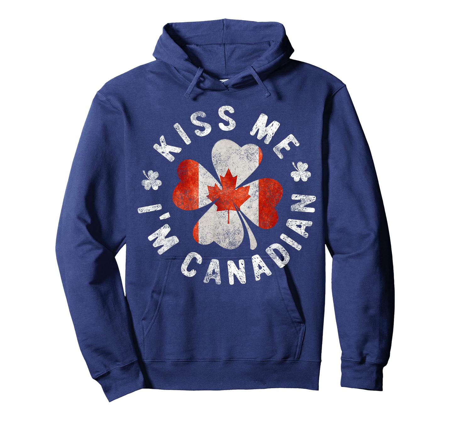 Kiss Me I'm Canadian T-Shirt St Patrick's Day Canada Gift T-Shirt