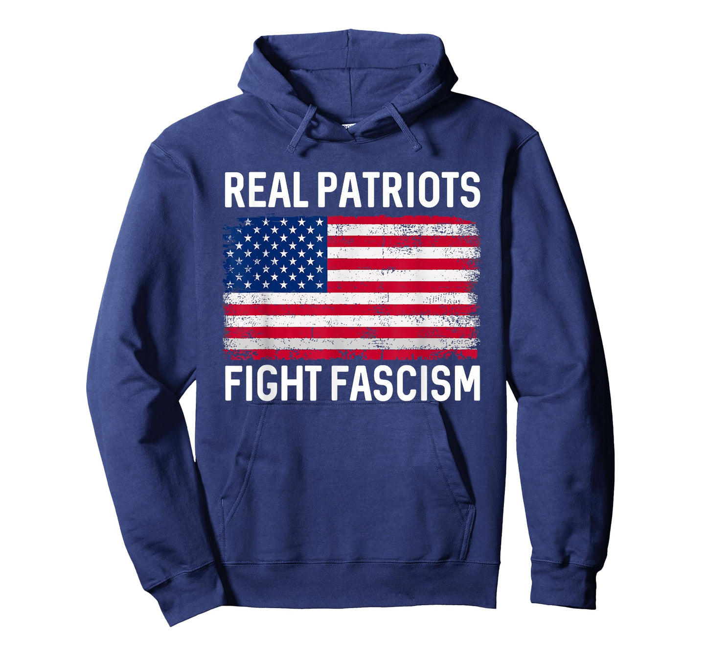 Real Patriots Fight Fascism nti Fascist Political Protest T-Shirt