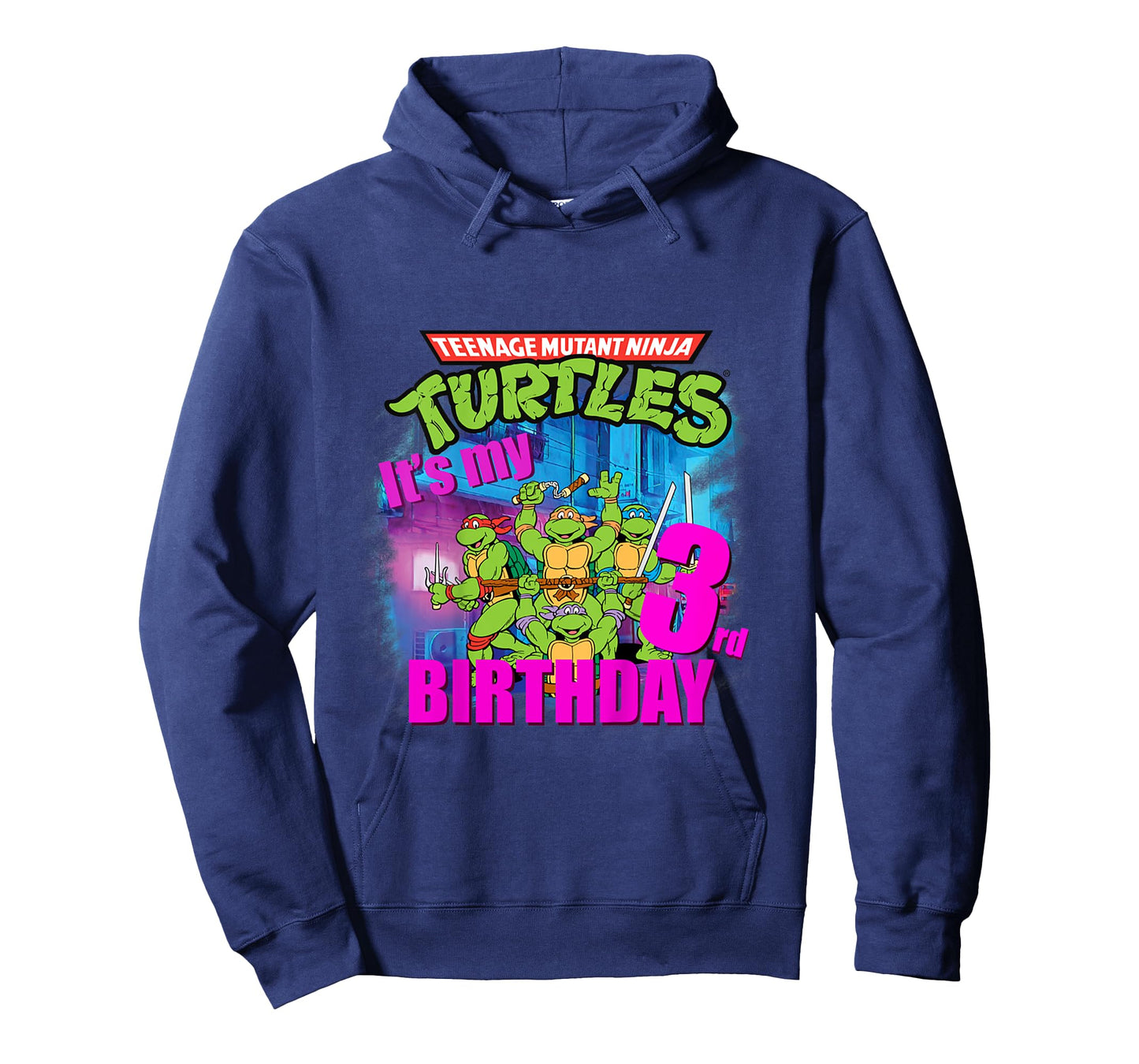 Mademark x Teenage Mutant Ninja Turtles - Kids Original Teenage Mutant Ninja Turtles 3rd Third Birthday T-Shirt