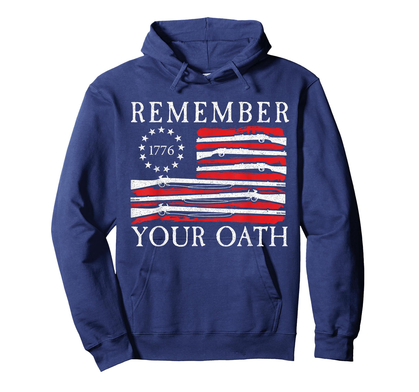 Remember Your Oath 1776 Patriotic Flag T-Shirt